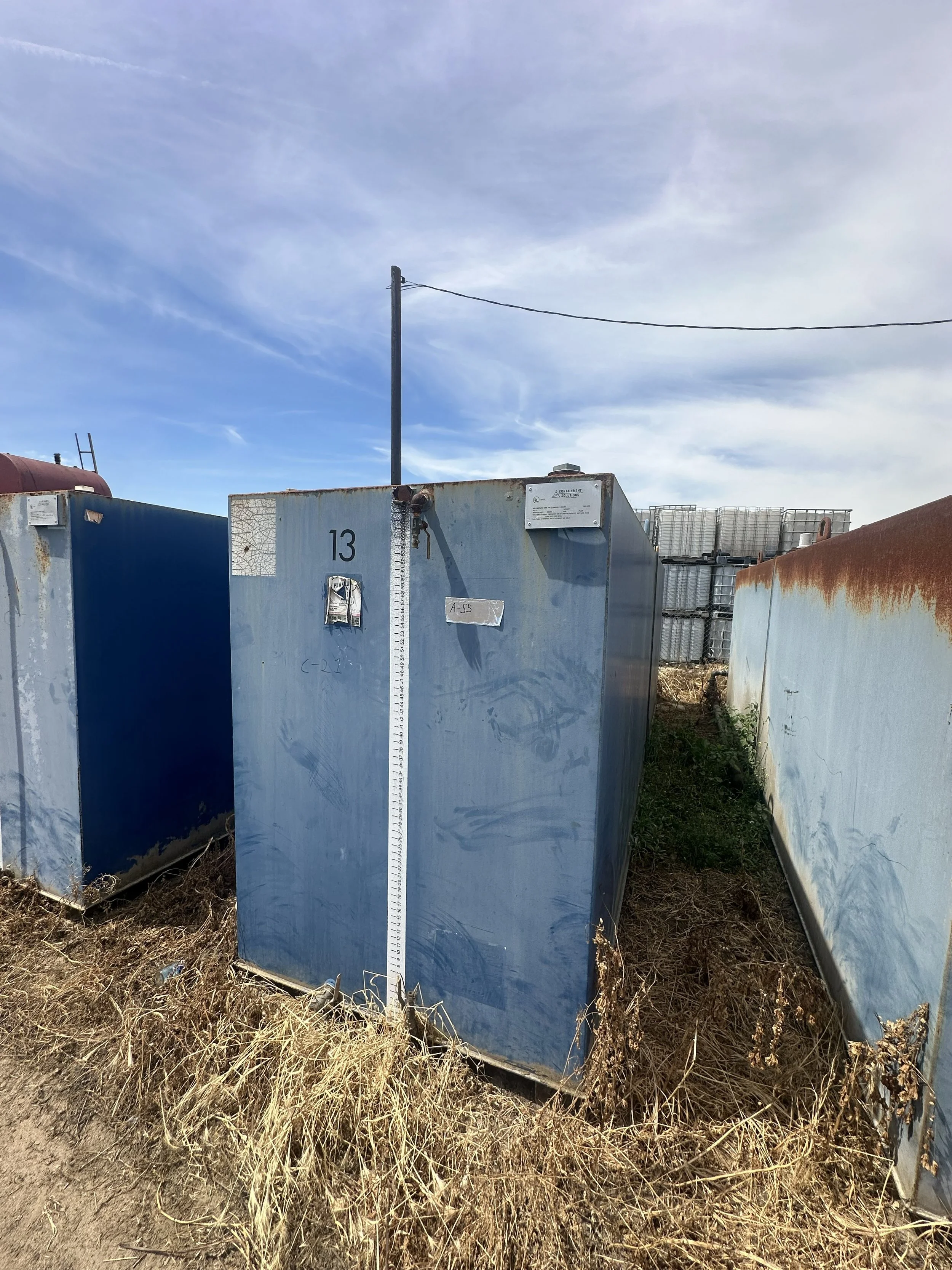 A55 2026 4,000 gallon 6' x 8' x 20' 2 compartment clean motor oil 