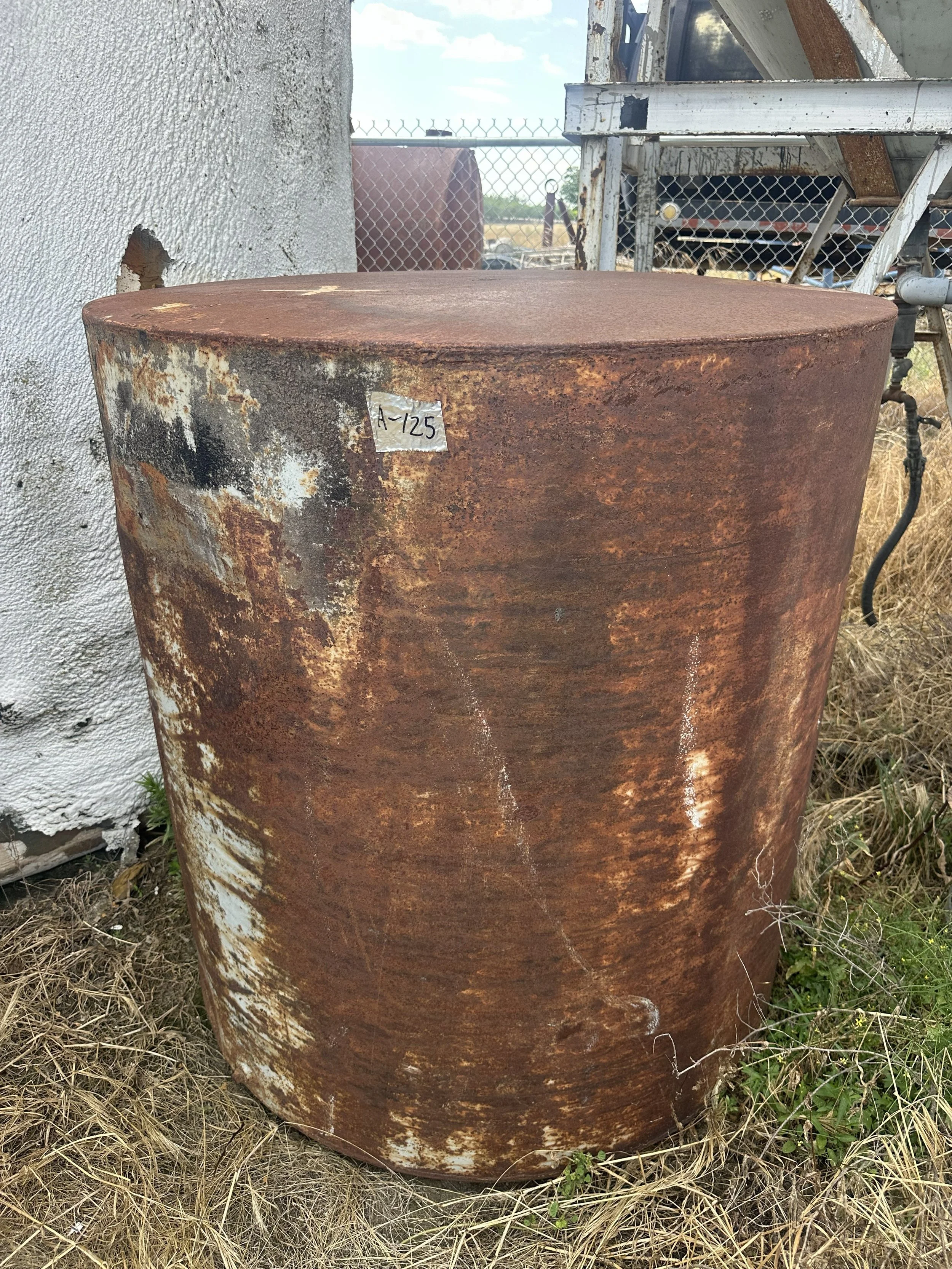 A125 2026 200 gallon diesel tank 
