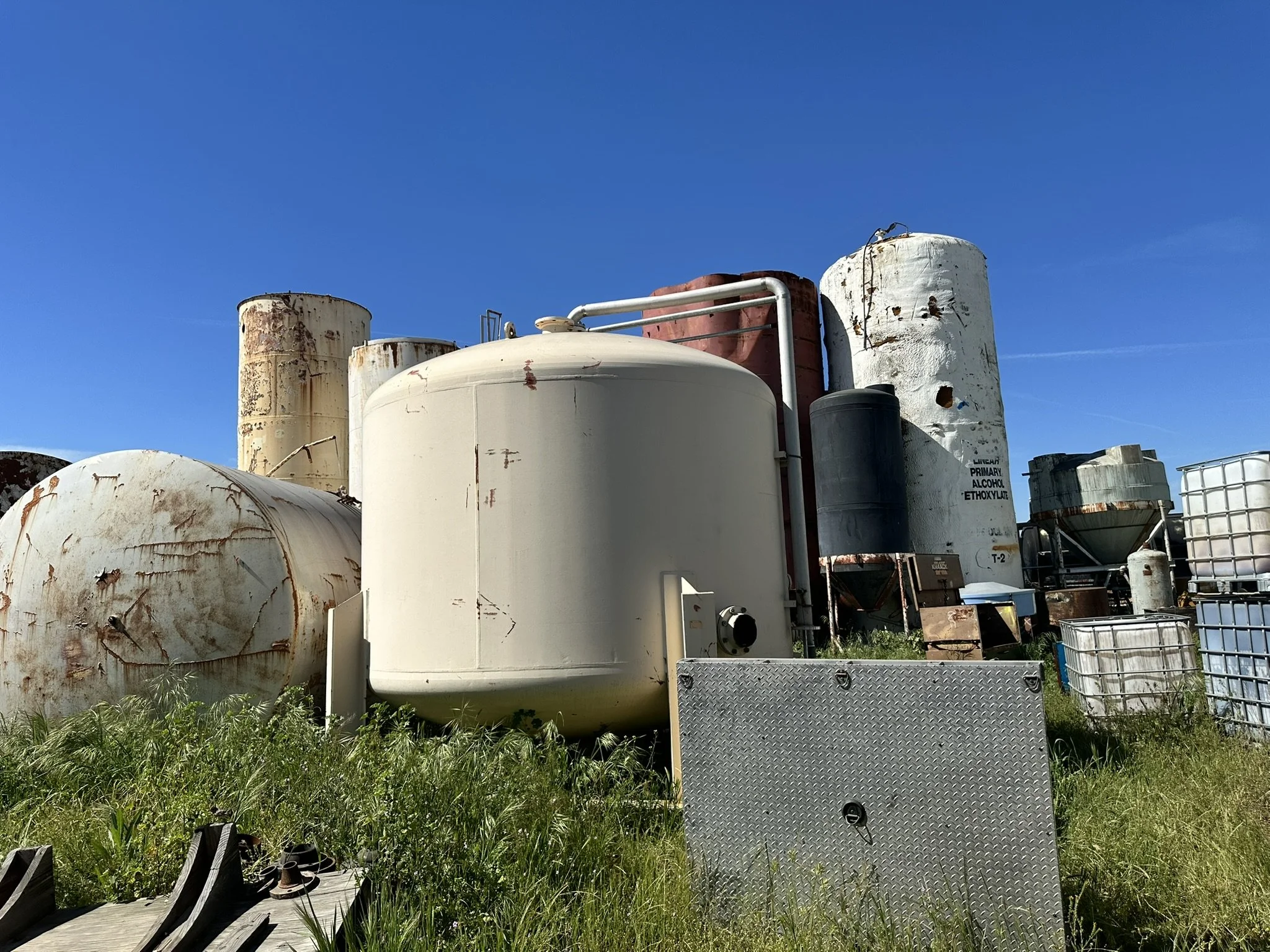 A7: Coned bottom steel tank