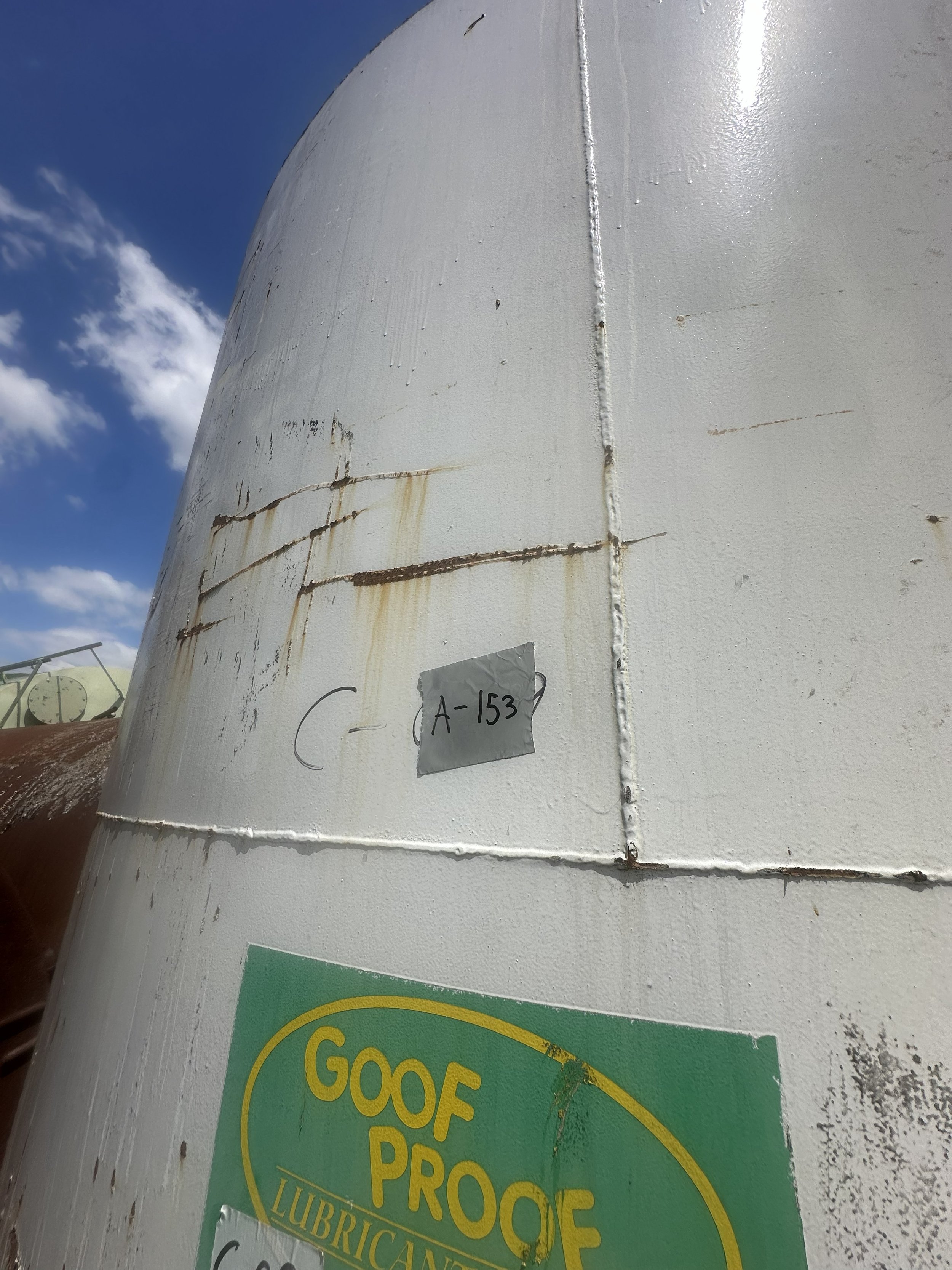 A153 2026 3,500 gallons oil tank
