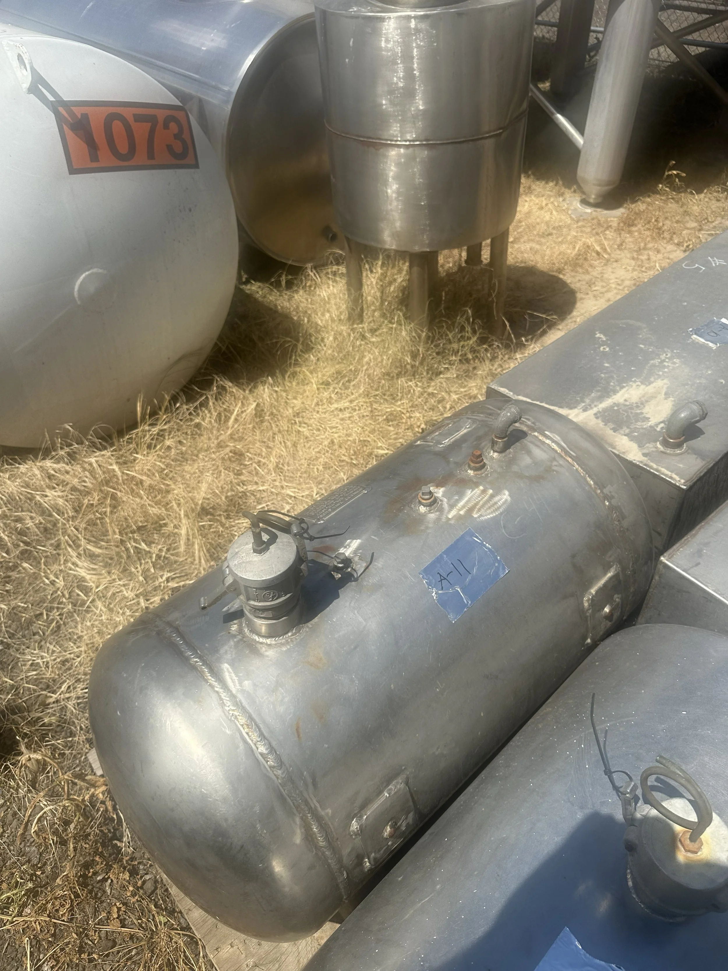 A11 2026 small horizontal stainless steel tank