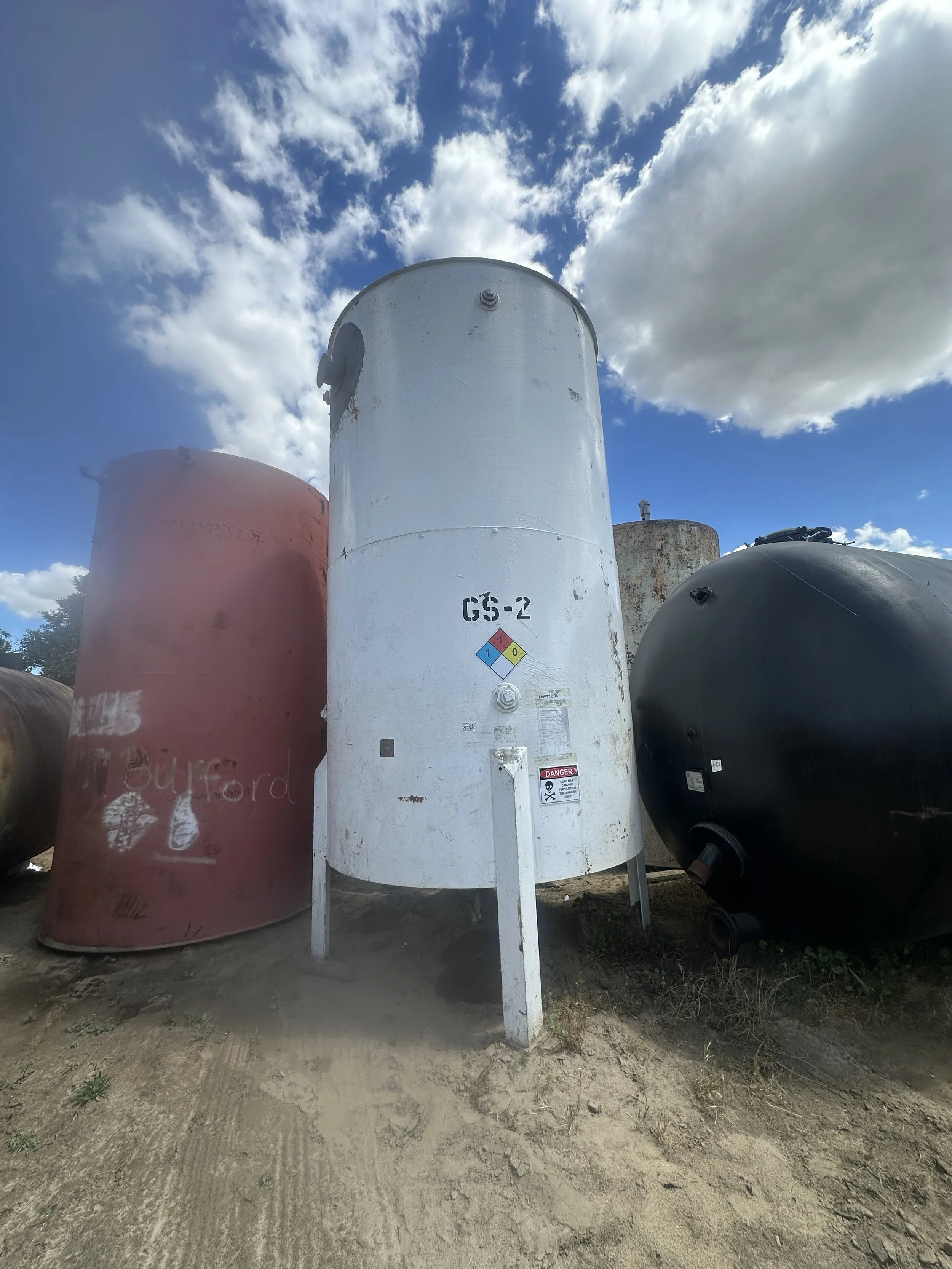 A81 2026 4,500 gallons lube/oil tank