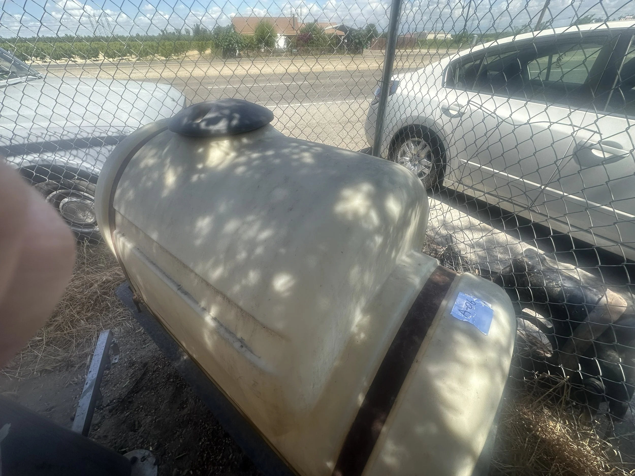 A6 2026 200 gallons poly spray tank