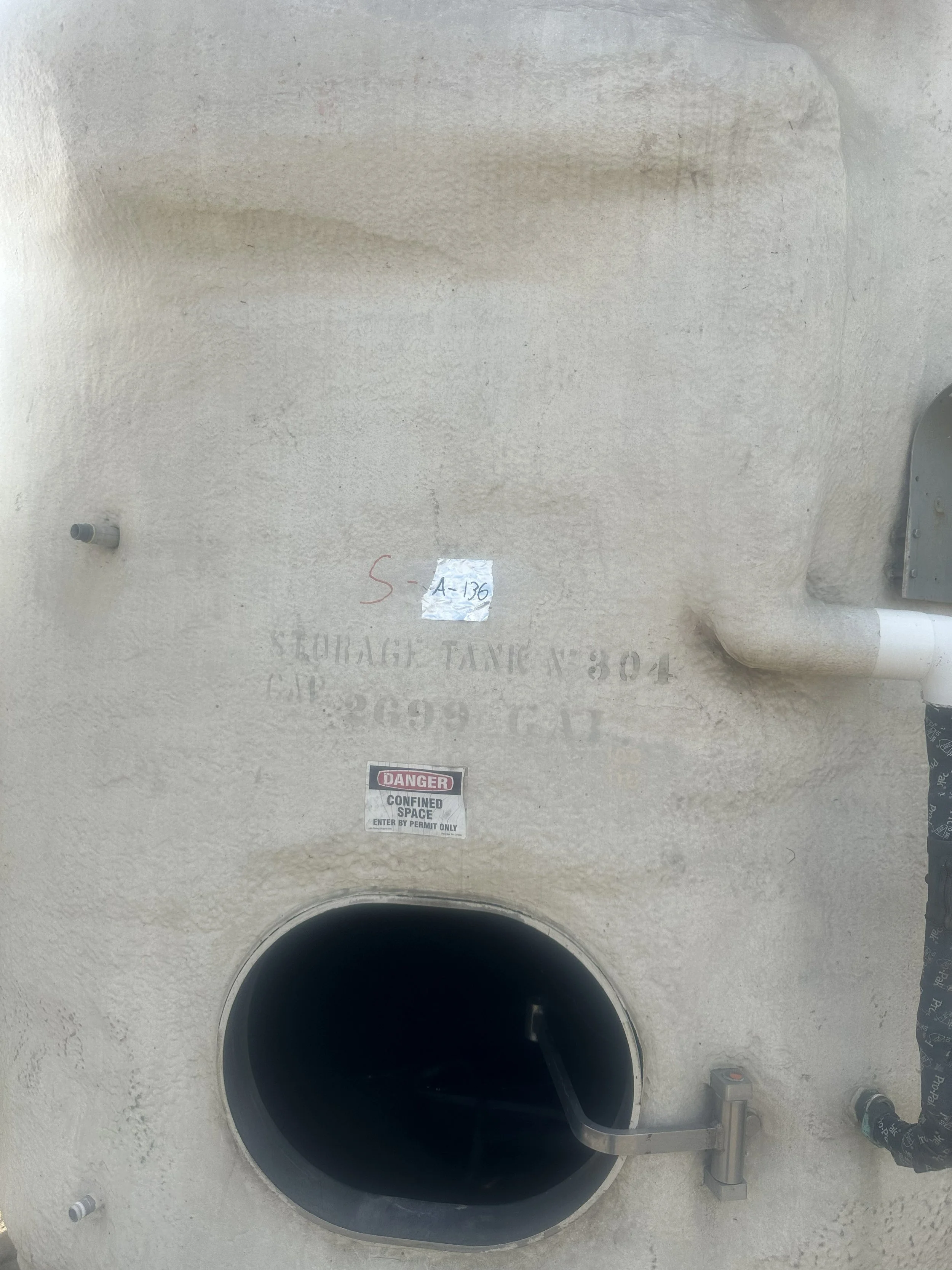 A136 2026 stainless 2,700 gallons dimple jacket insulation