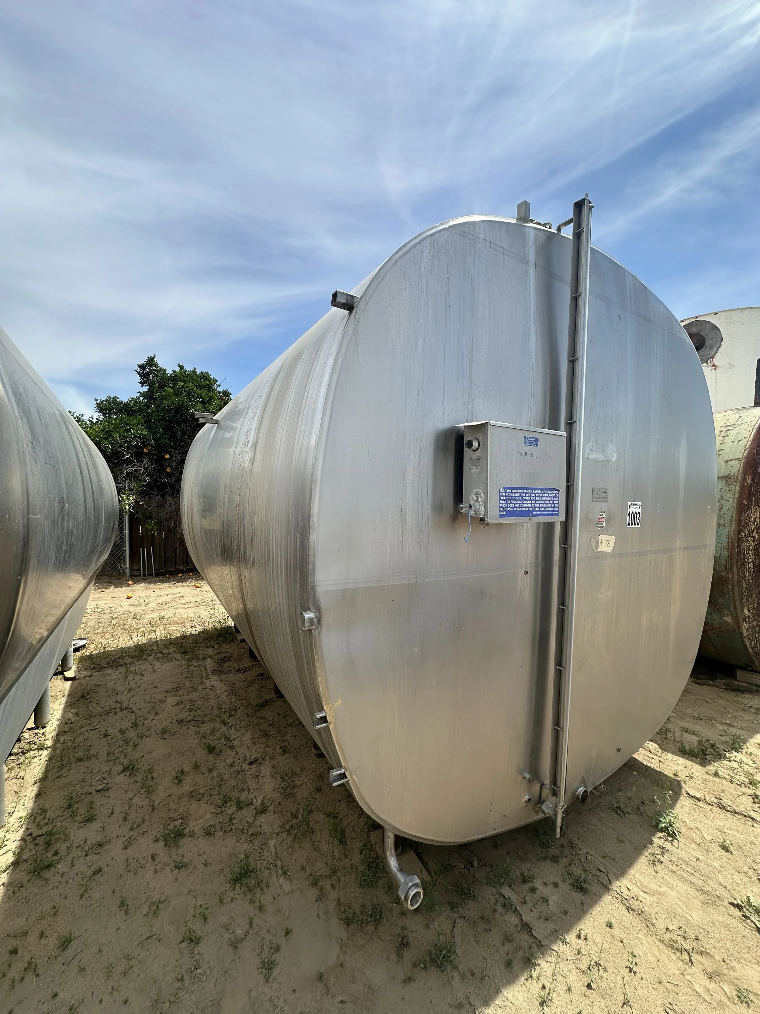 A76 2026 stainless 5000 gallons insulated  