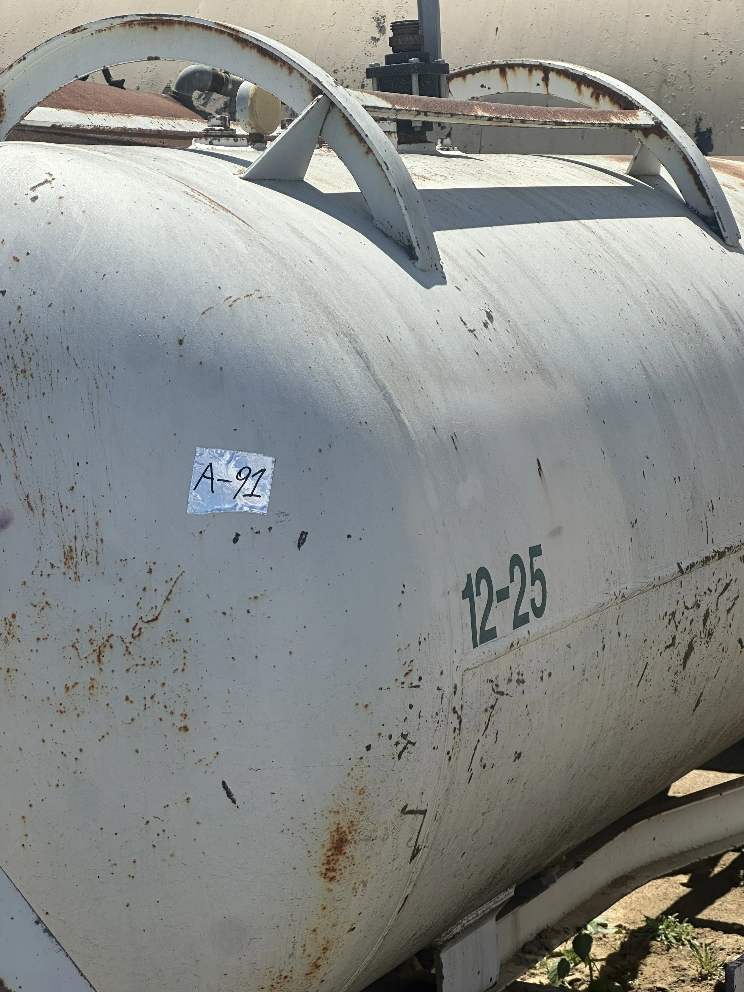 A91 2026 1,000 gallon anhydrous ammonia pressure vessel