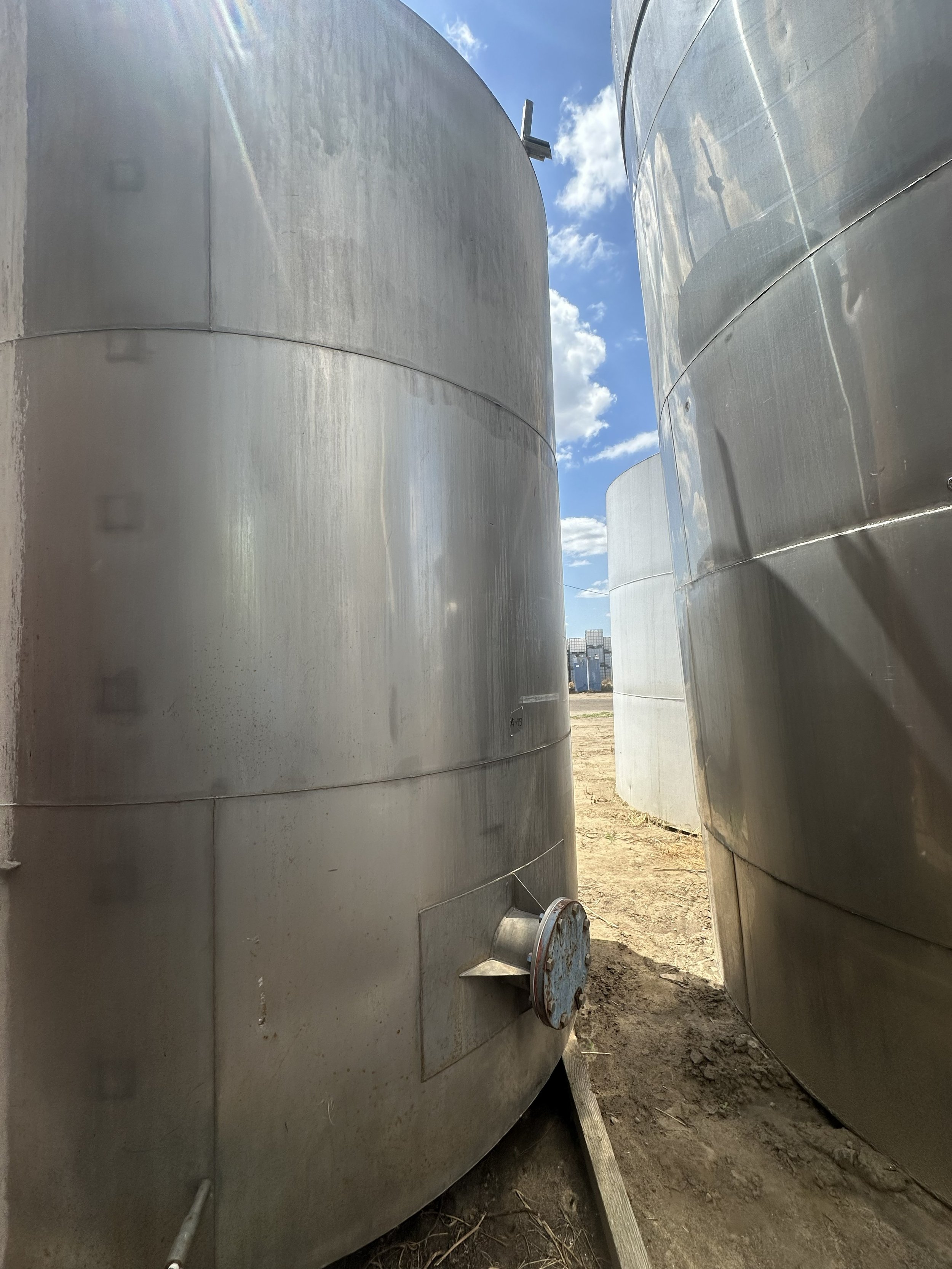A143 2026 stainless  5,000 gallons process tank