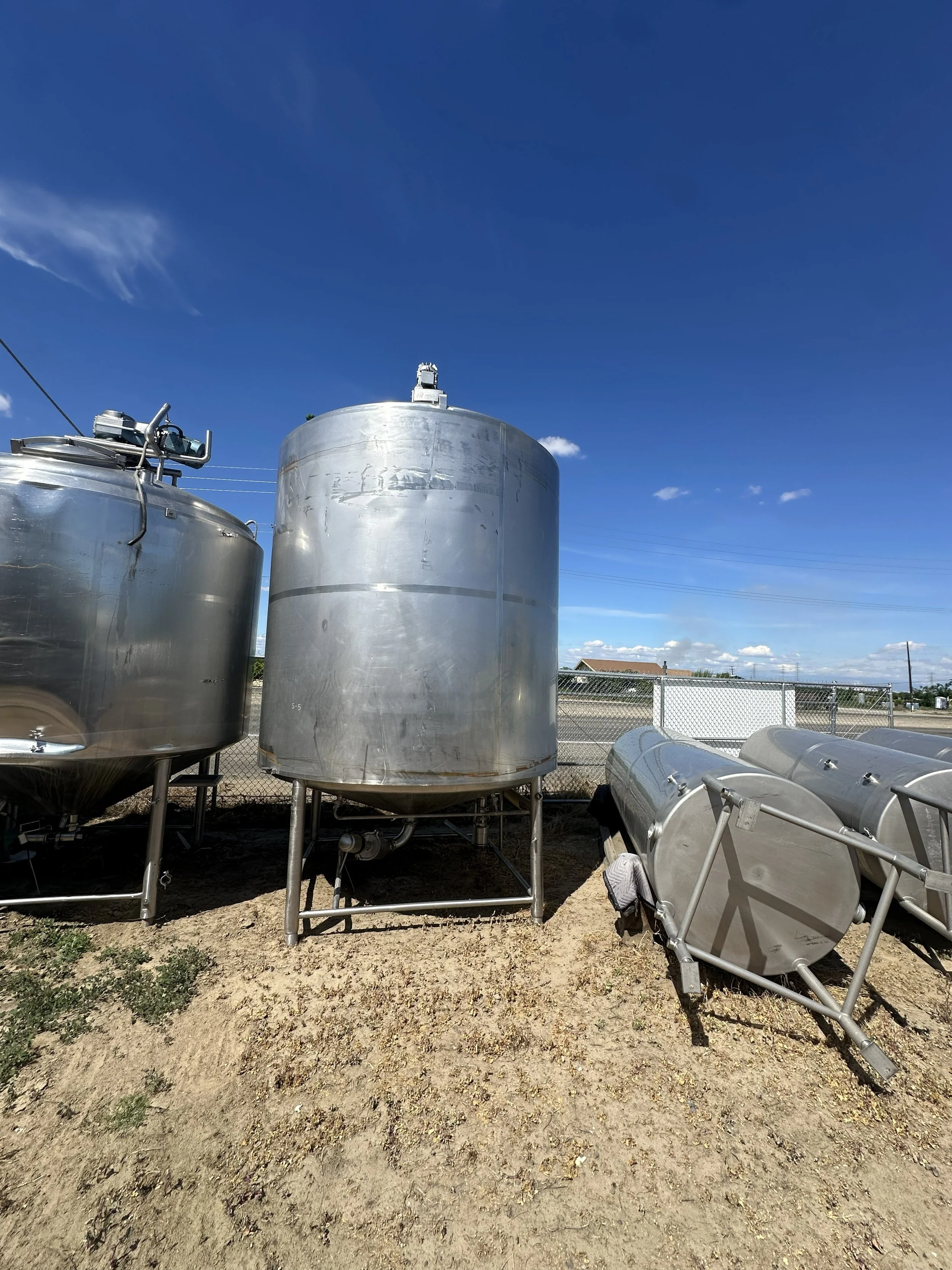 A30 2026 2,000 gallons food grade tank never used