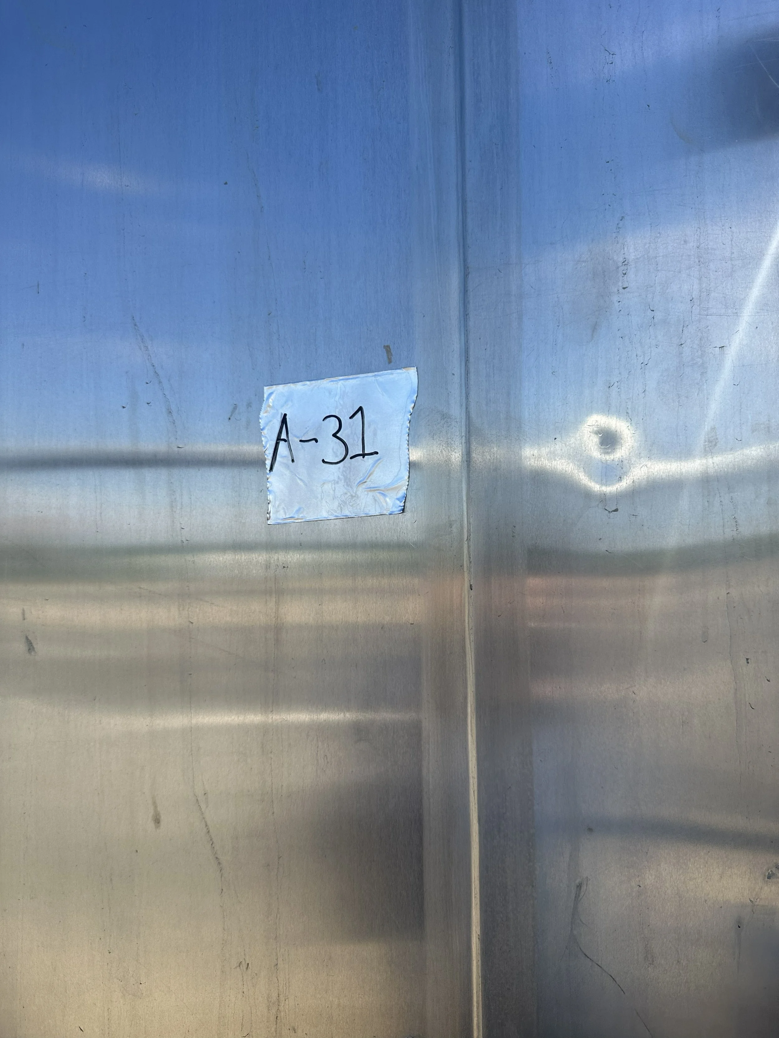 A31 2026 stainless 2,500 gallons food grade