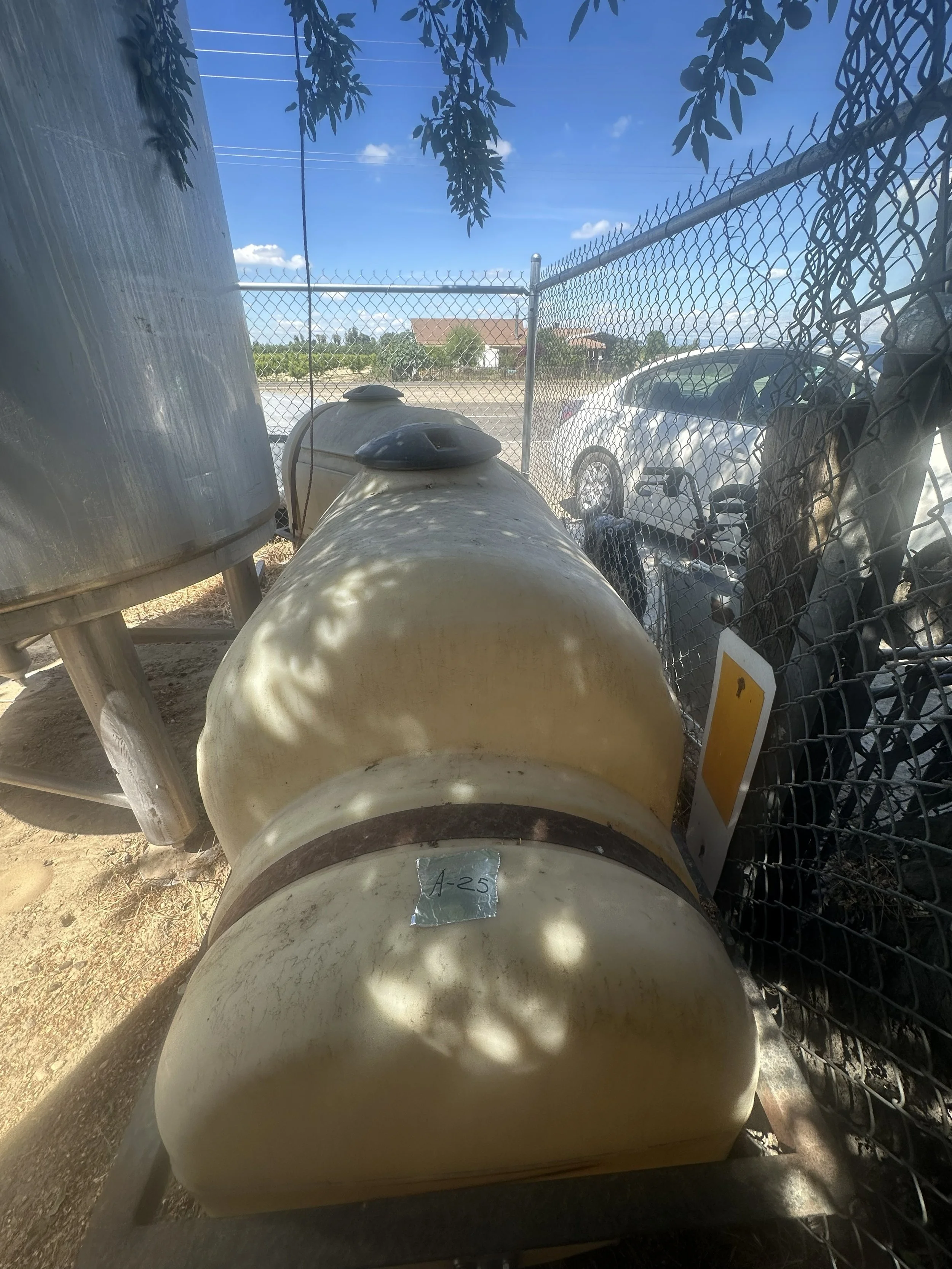 A25 2026 200 gallons poly spray tank