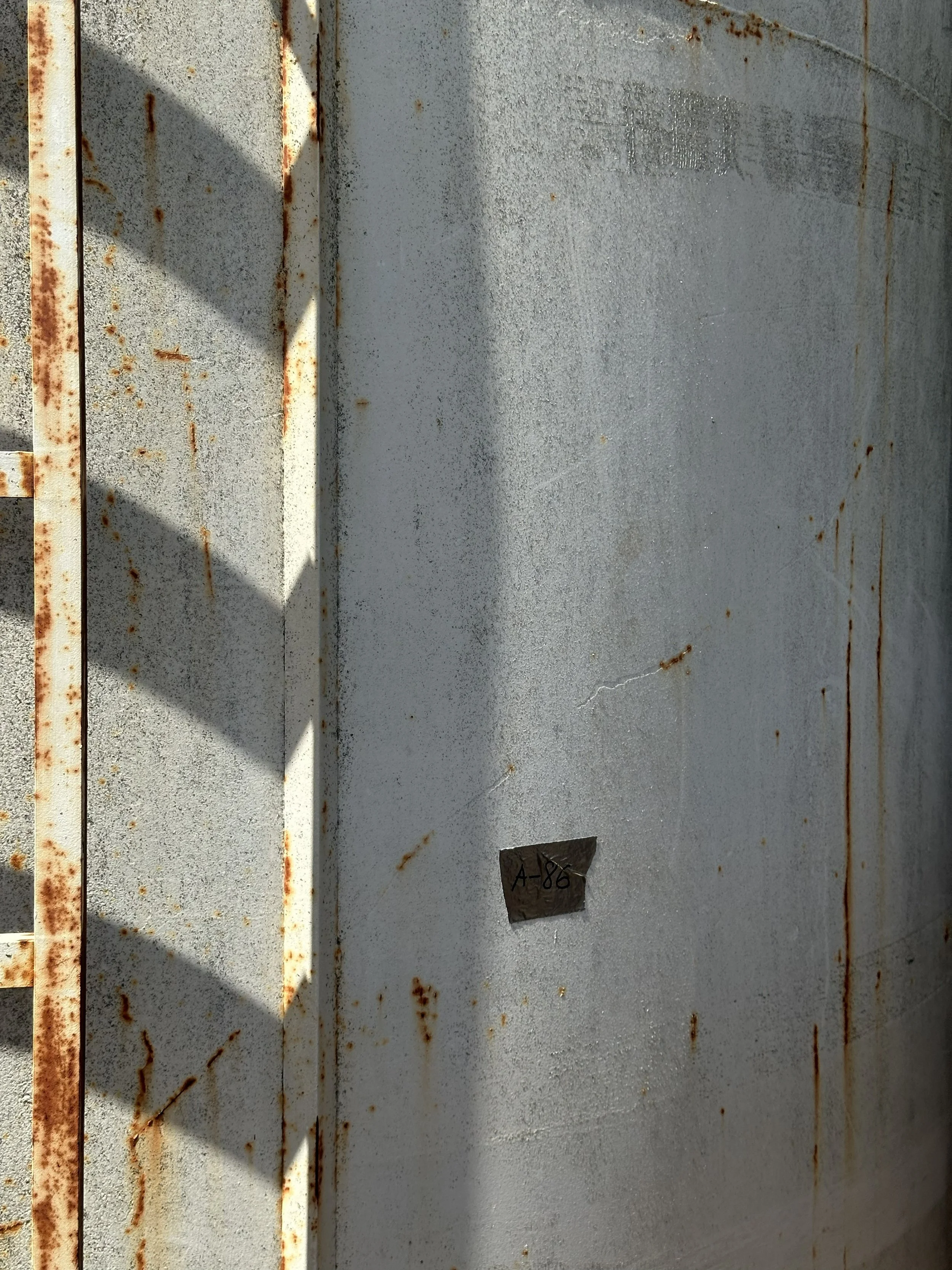A86 2026 7,000 gallons vertical fuel/oil tank