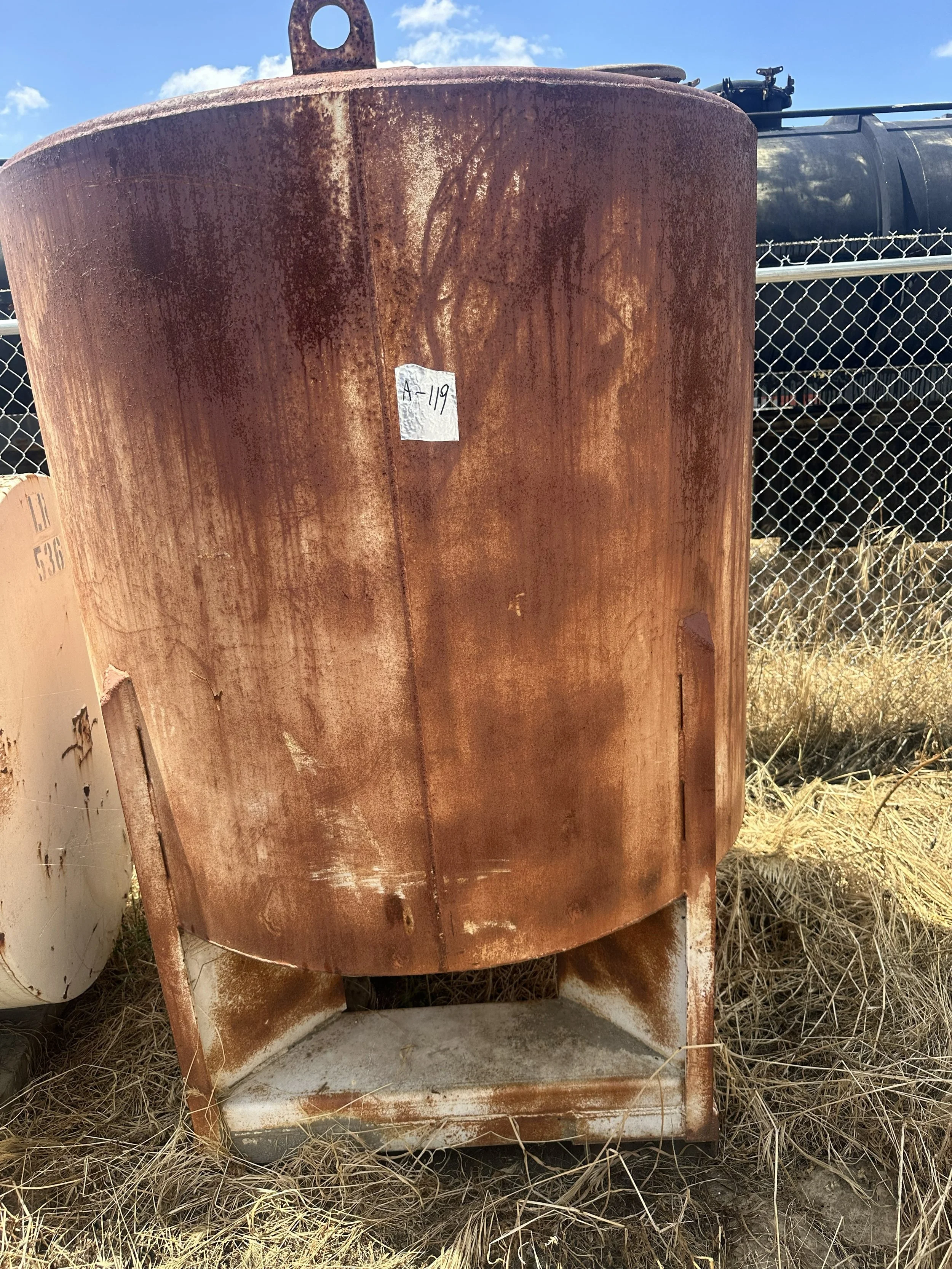 A119 2026 750 gallons dish bottom