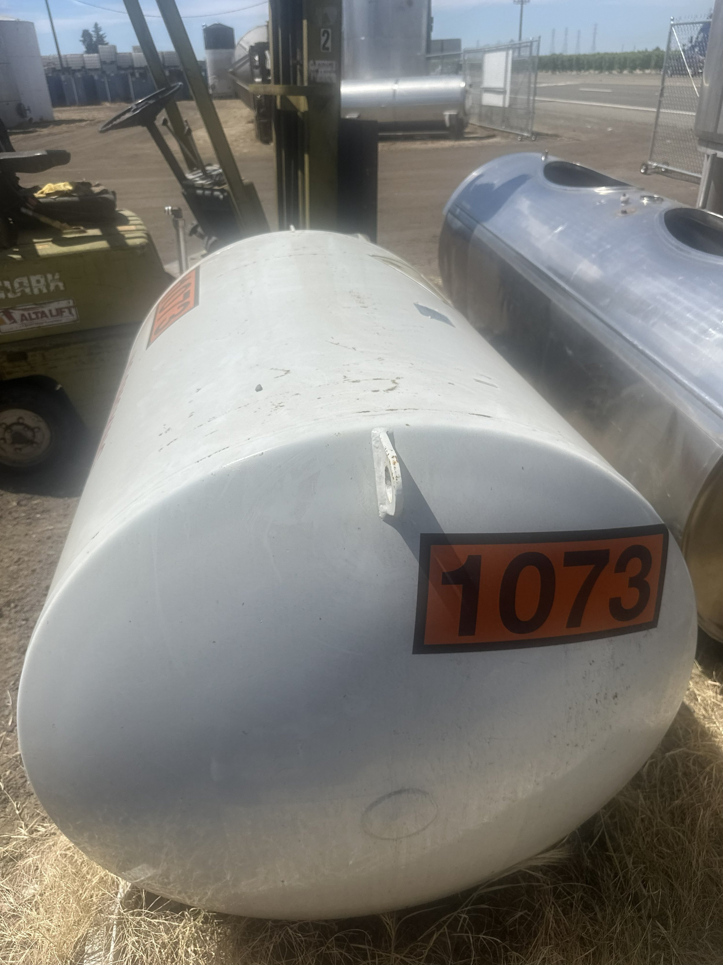 A9 2026 50 gallons liquid oxygen pressure tank