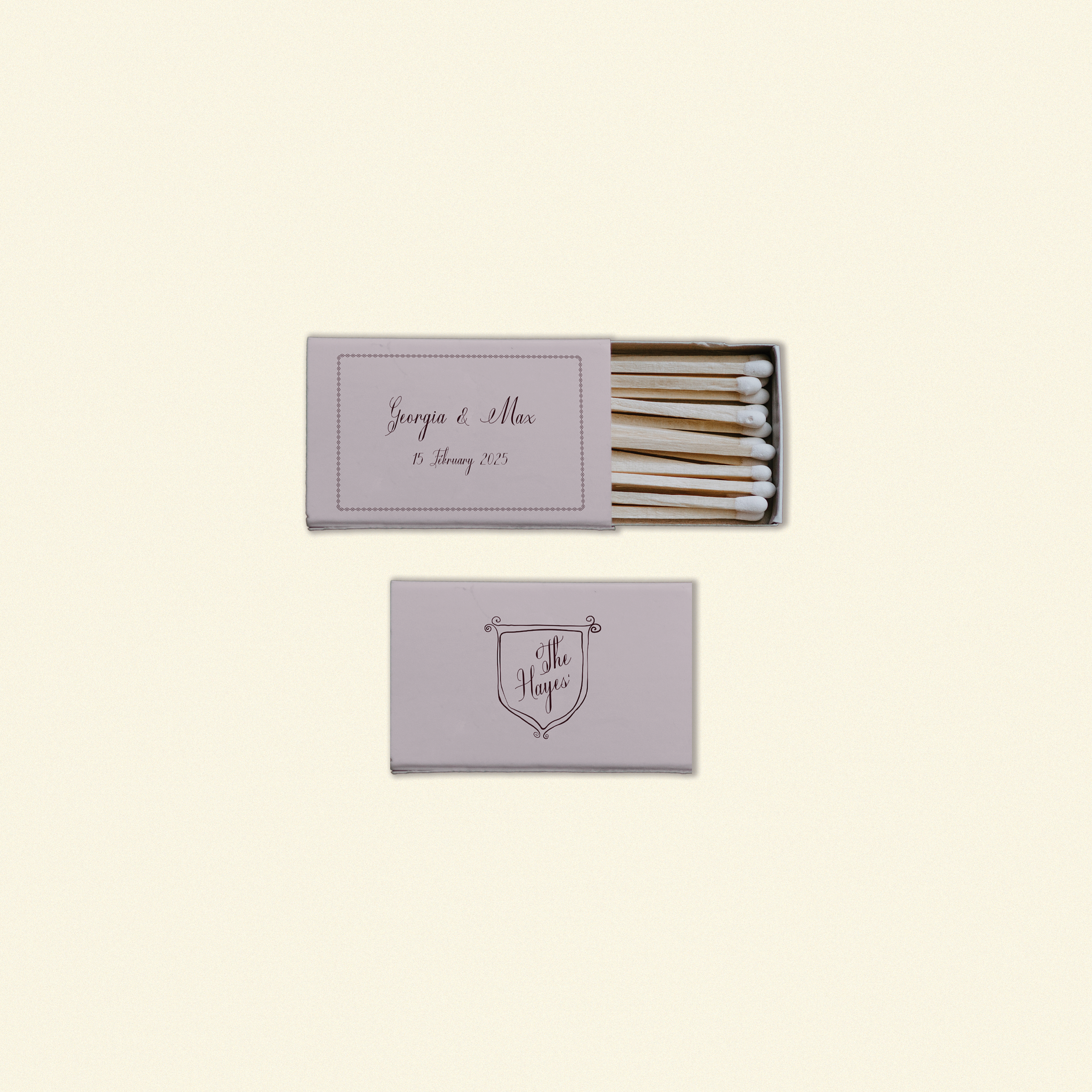 Hayes Matchbox Template (Option B)