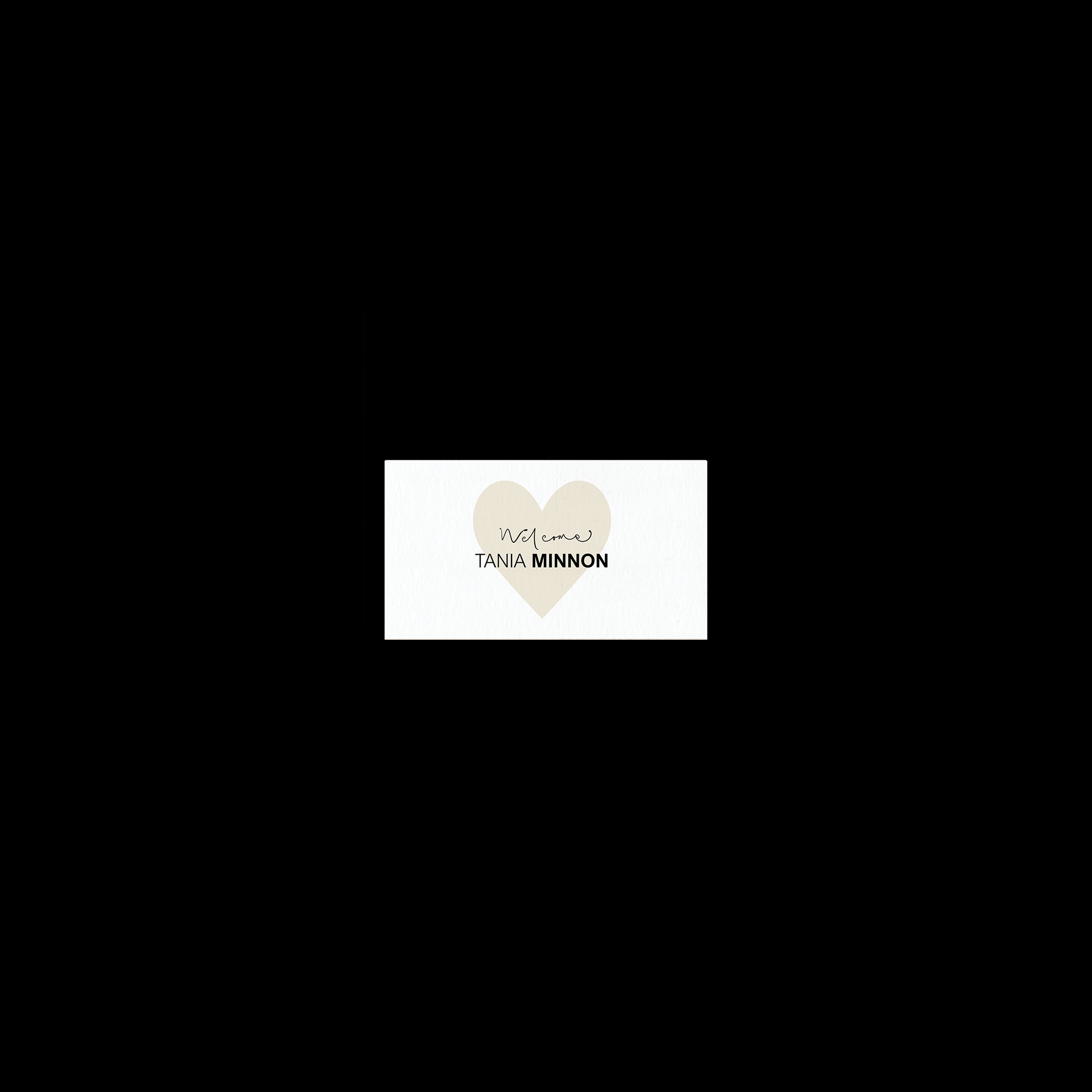 Edgar Allan Poe Place Cards Template (Option C)
