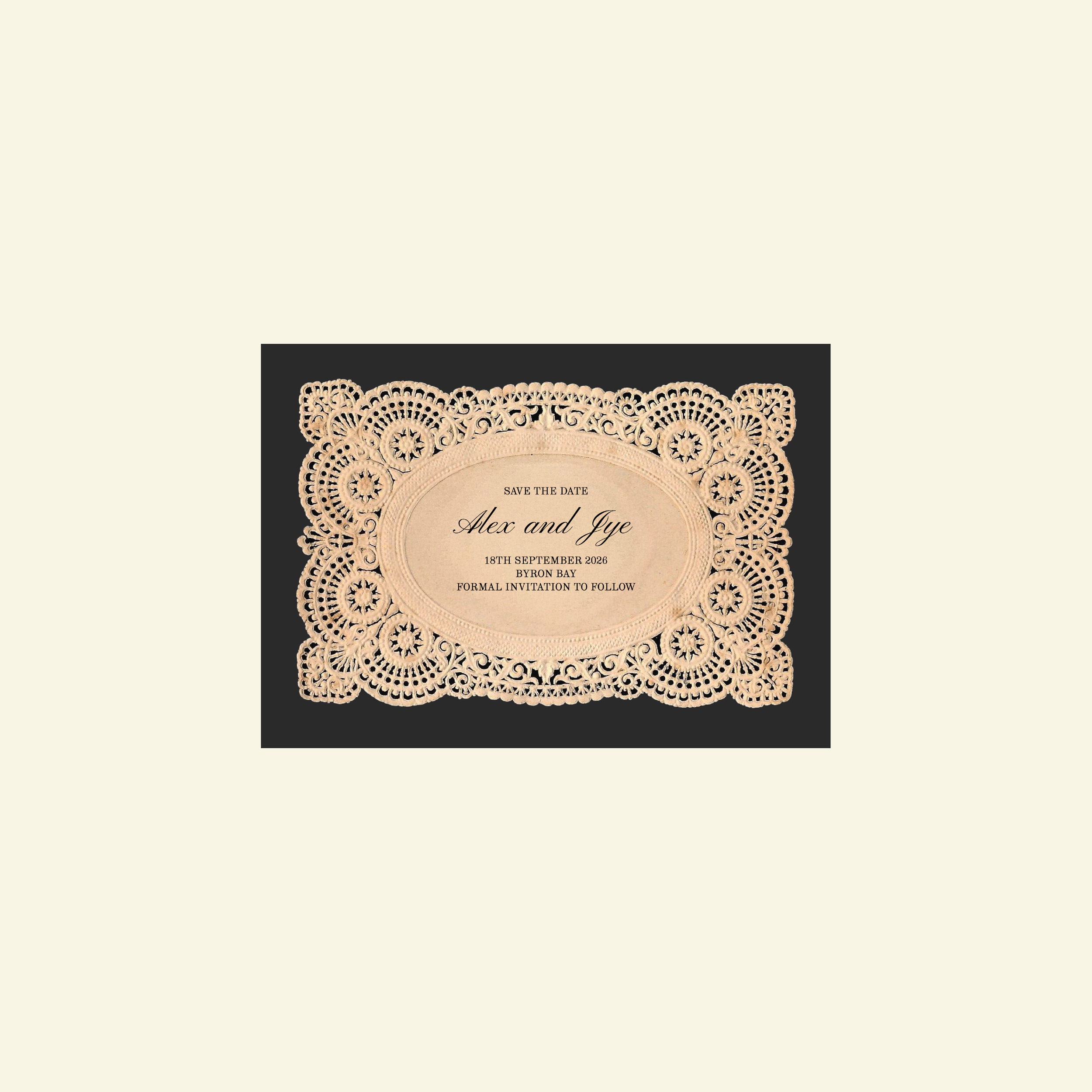 Davidson Save The Date Template (Option C)