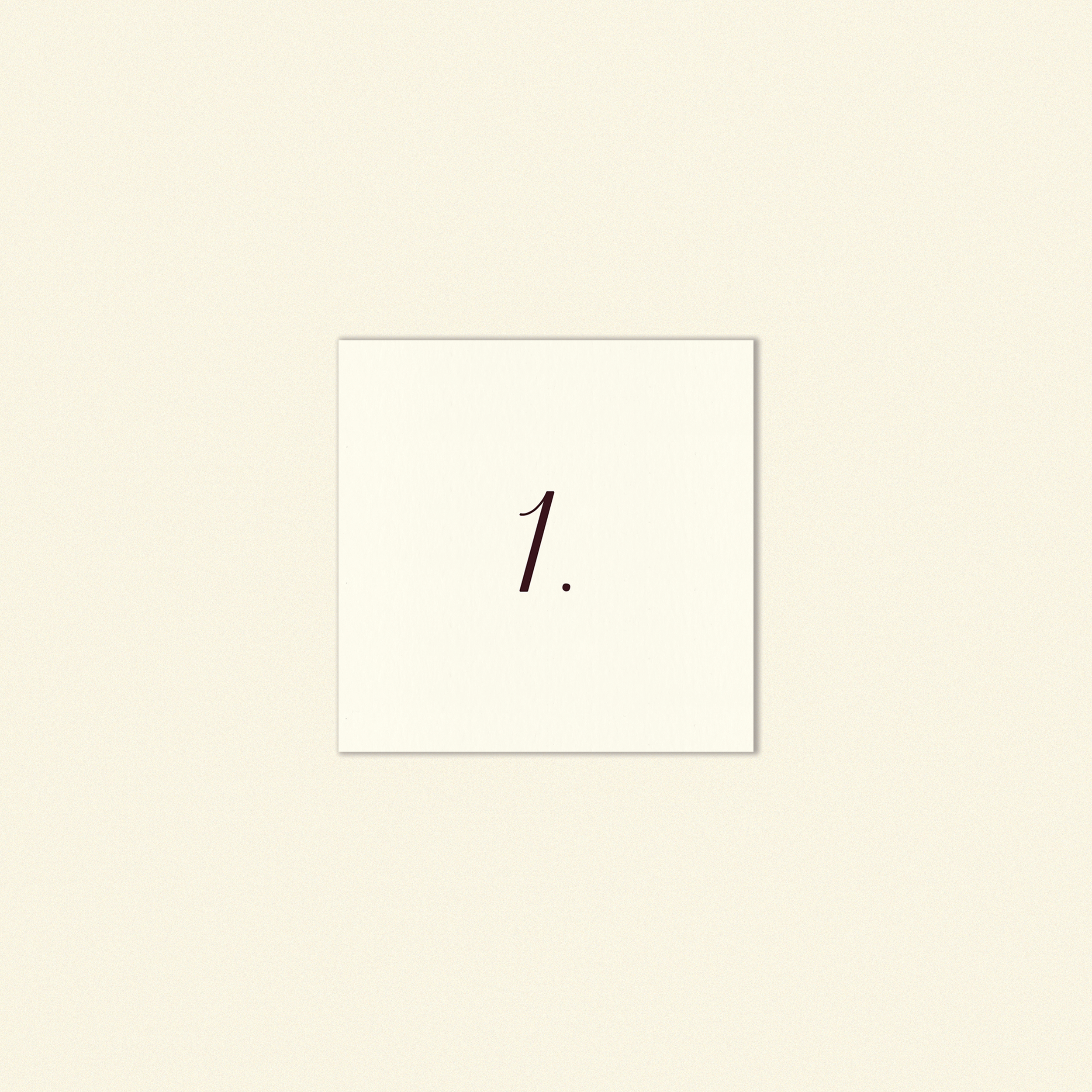Hayes Table Number Template (Option B)