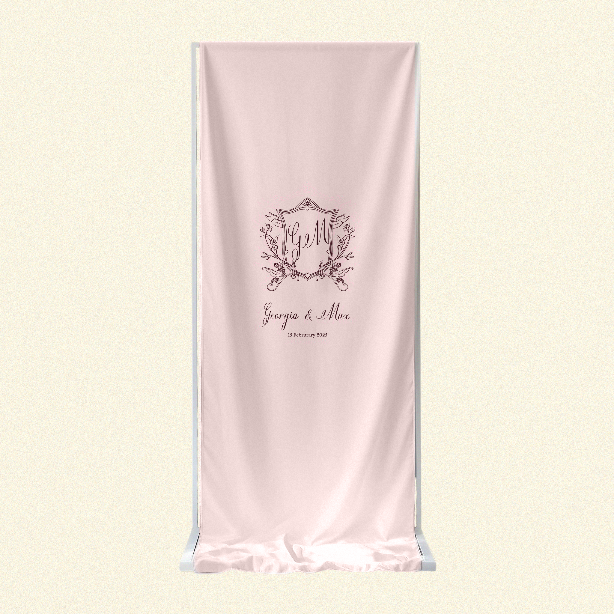 Hayes Linen Welcome Sign Template (Option C)
