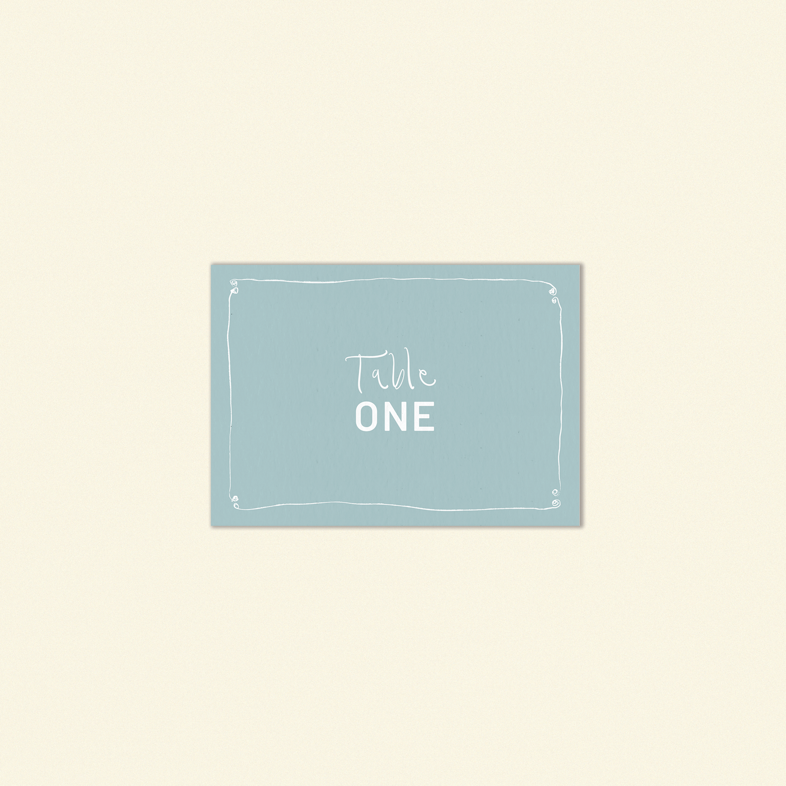 W.B Yeats Table Number Template (Option C)