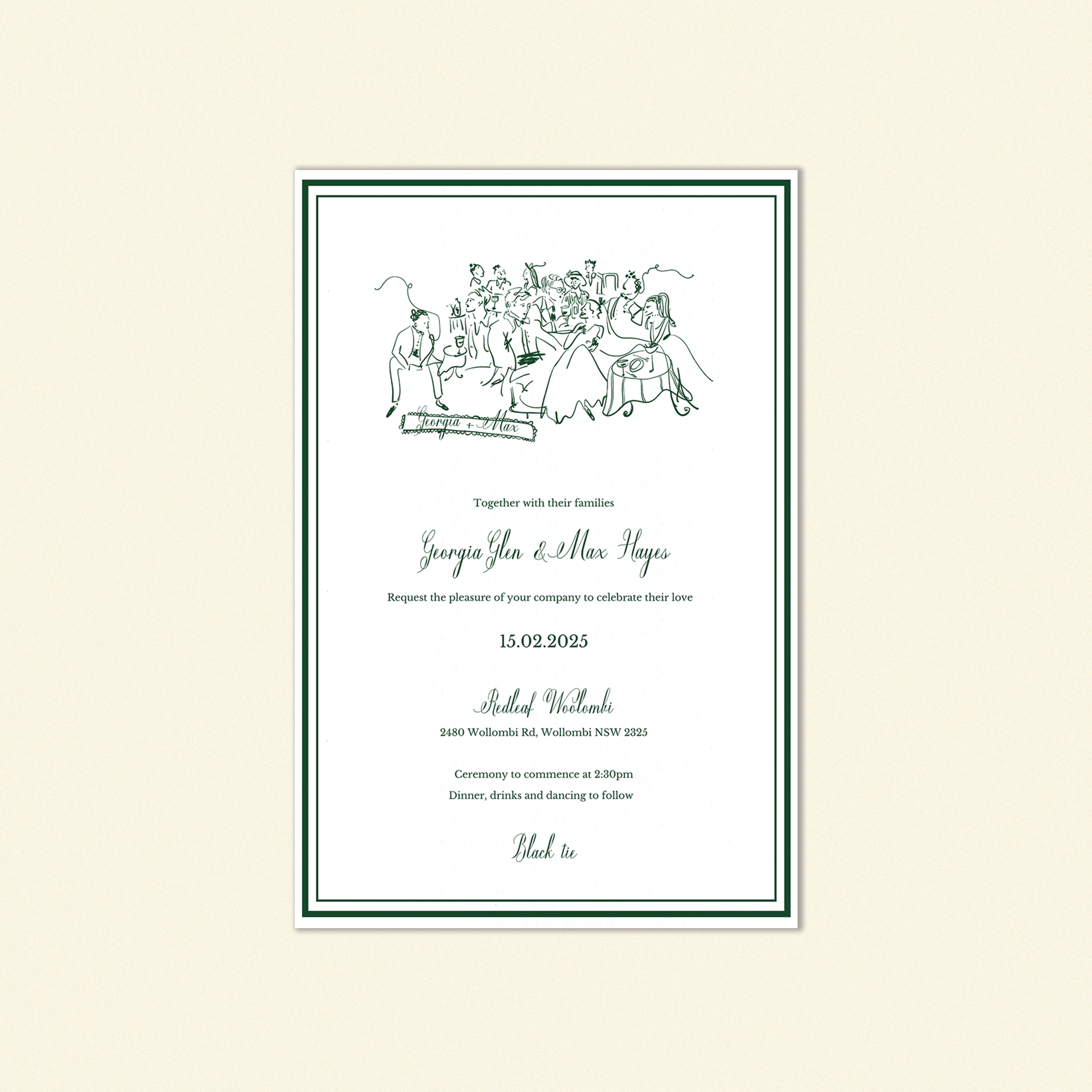 Hayes Invitation Template (Option D)