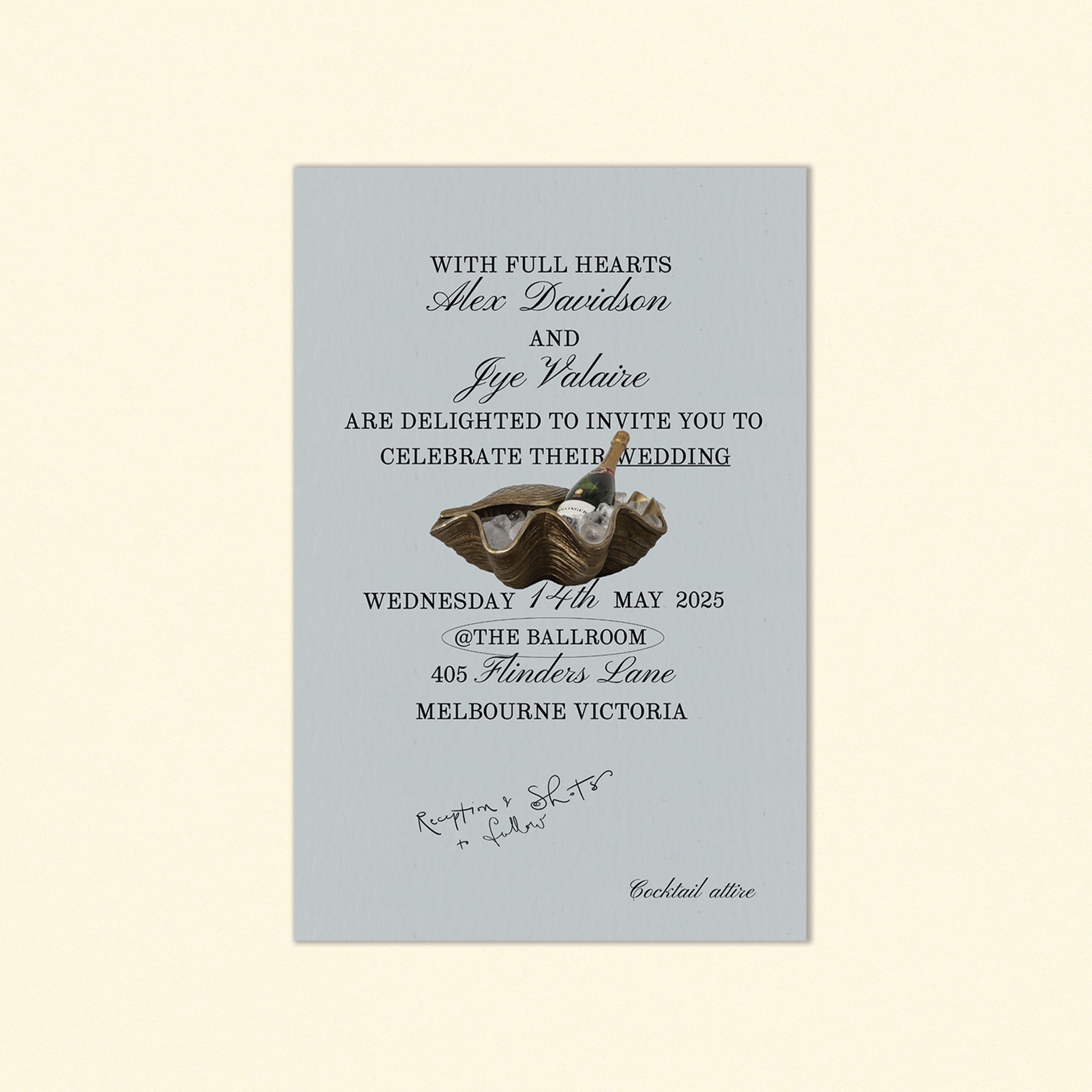 Davidson Invitation Template (Option B)