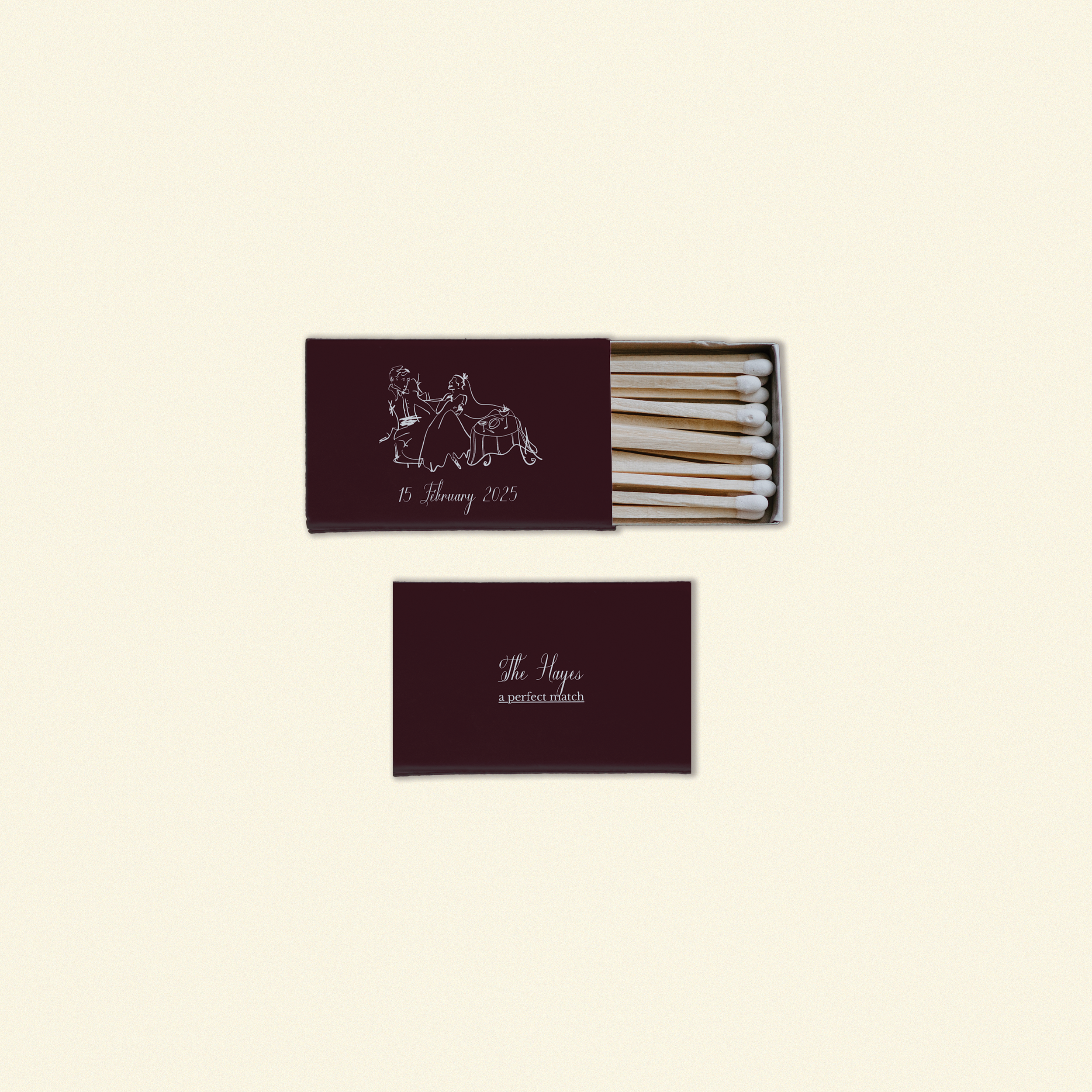 Hayes Matchbox Template (Option C)