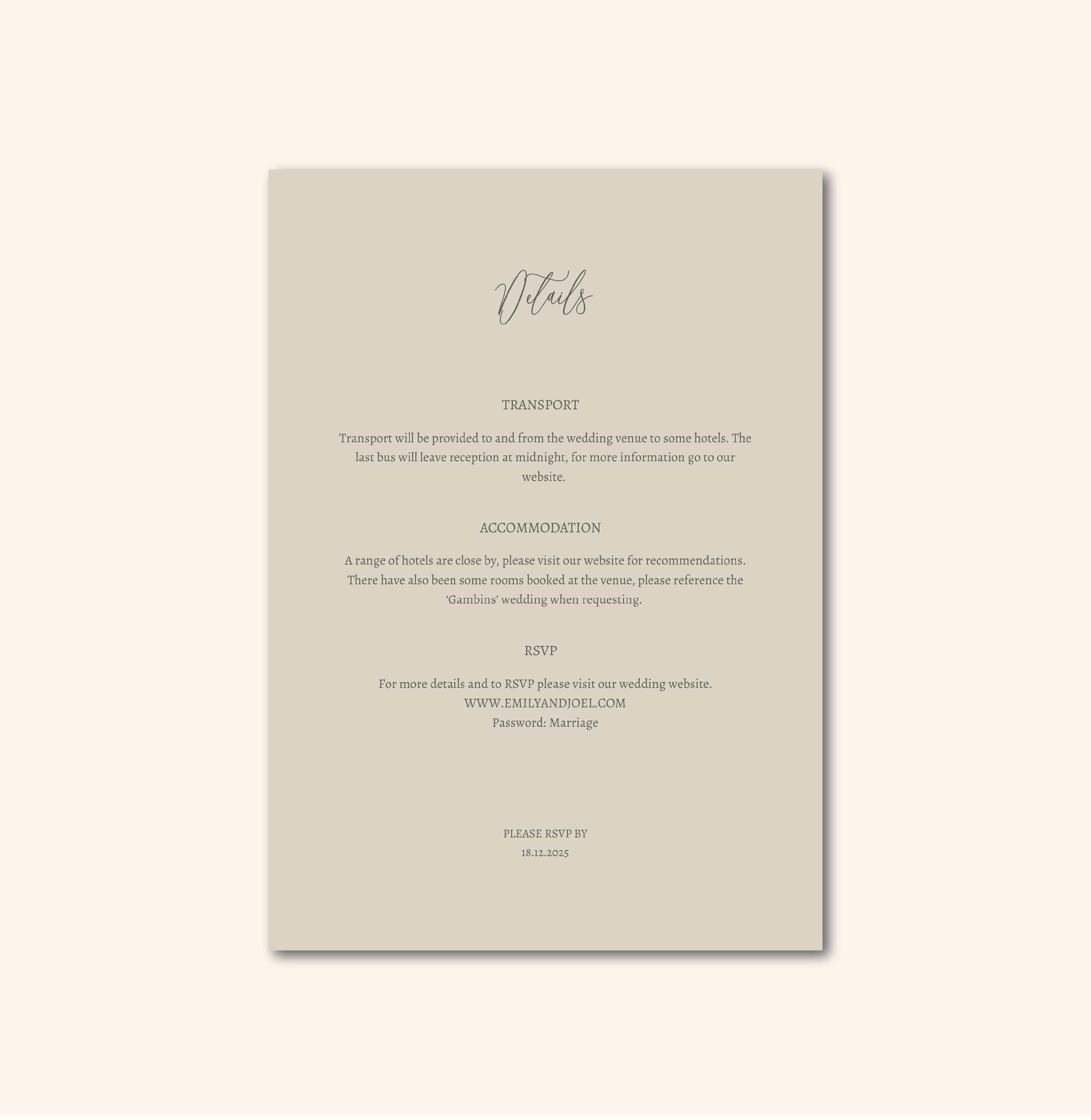 Davies Finer Details Template (Option D)
