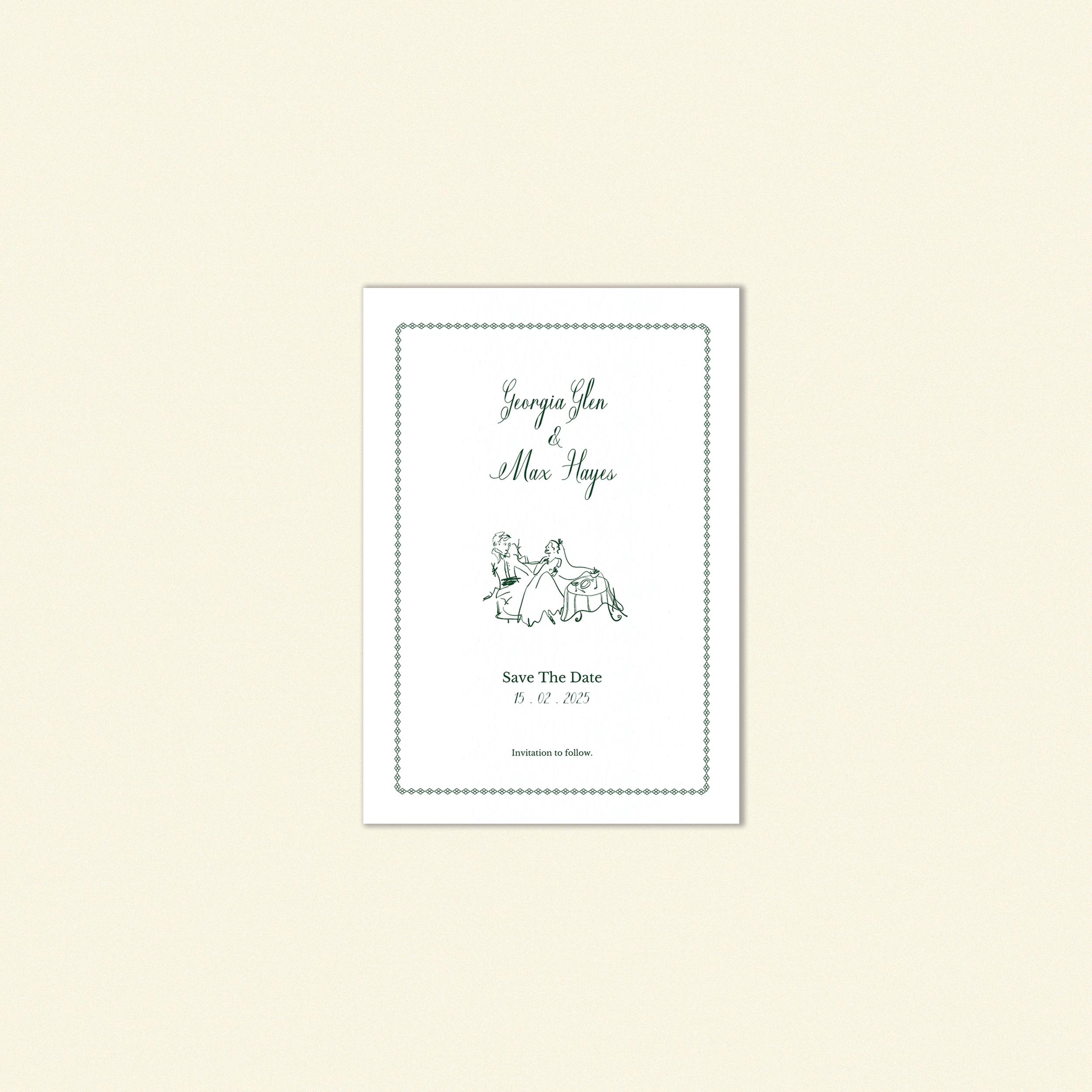 Hayes Save The Date Template (Option D)