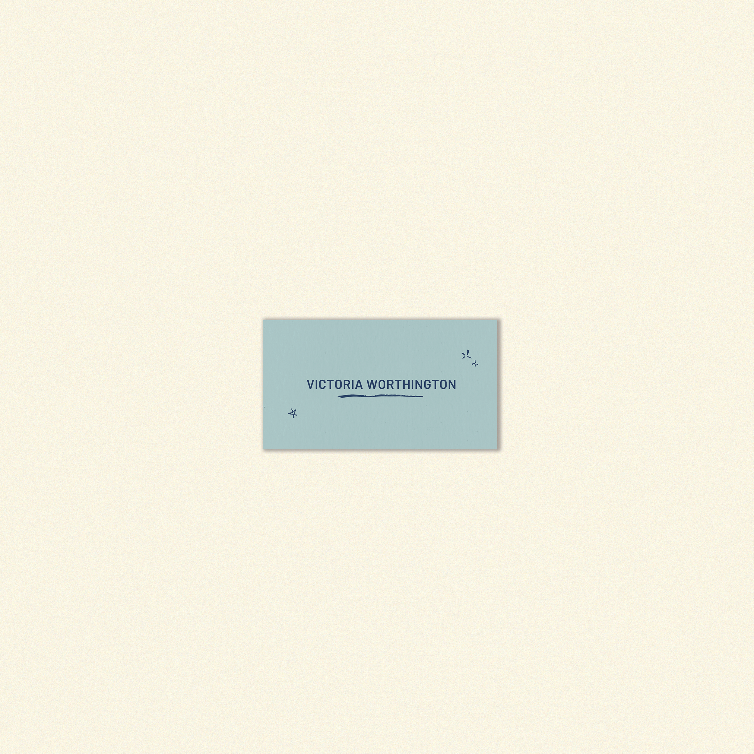 W.B Yeats Place Card Template (Option C)