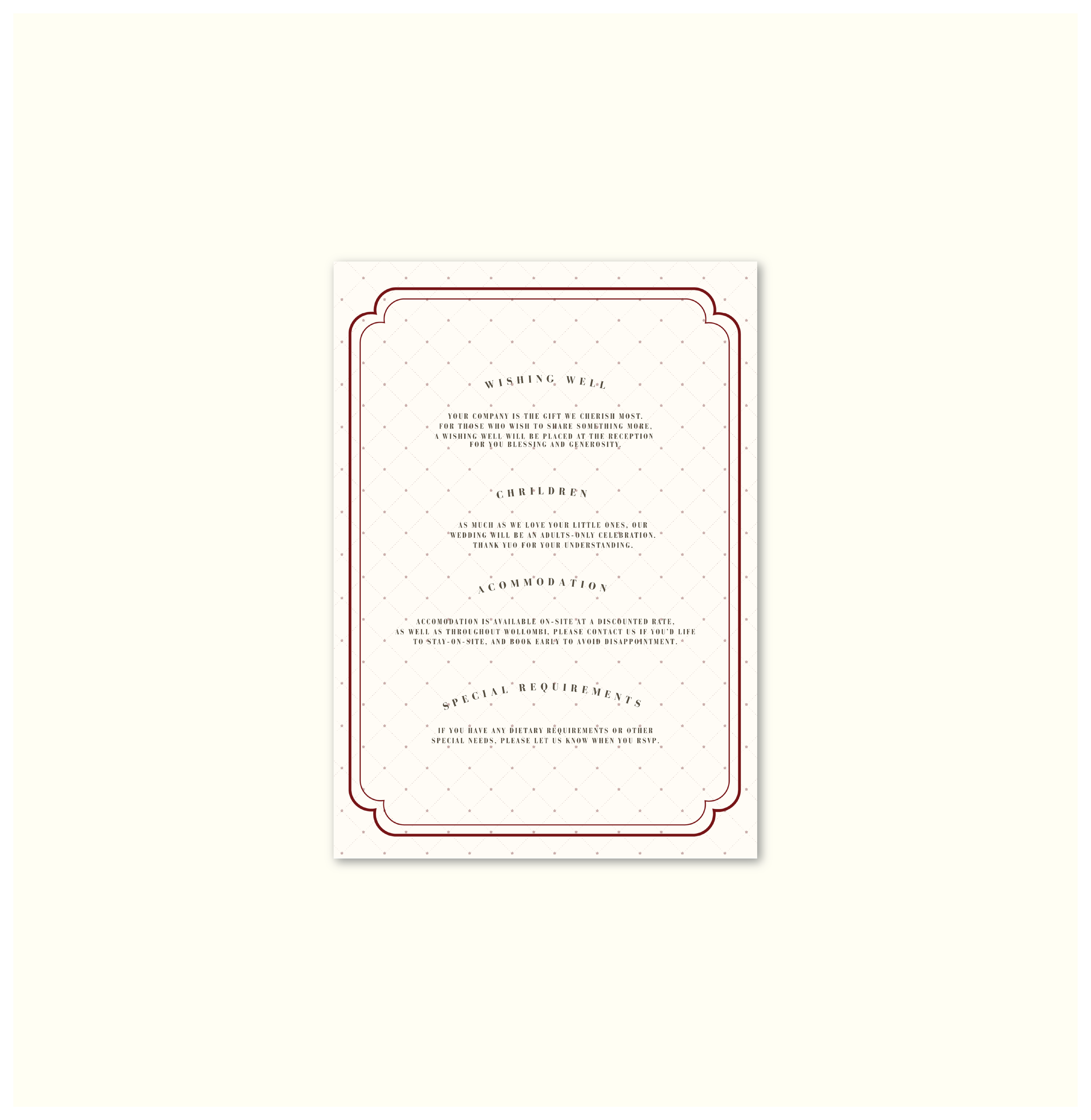 La Fleur Nouvelle Finer Details Template (Option A)
