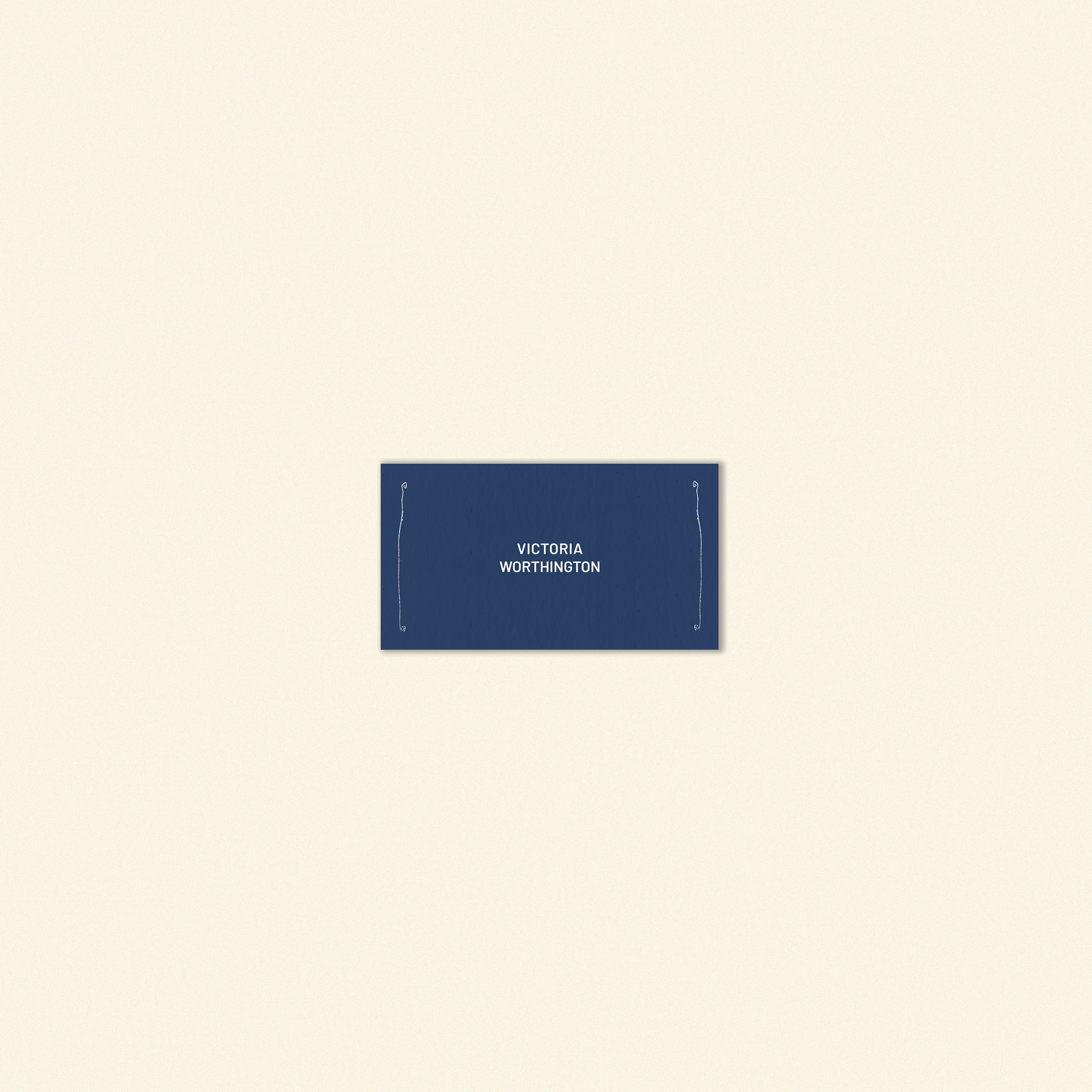 W.B Yeats Place Card Template (Option B)