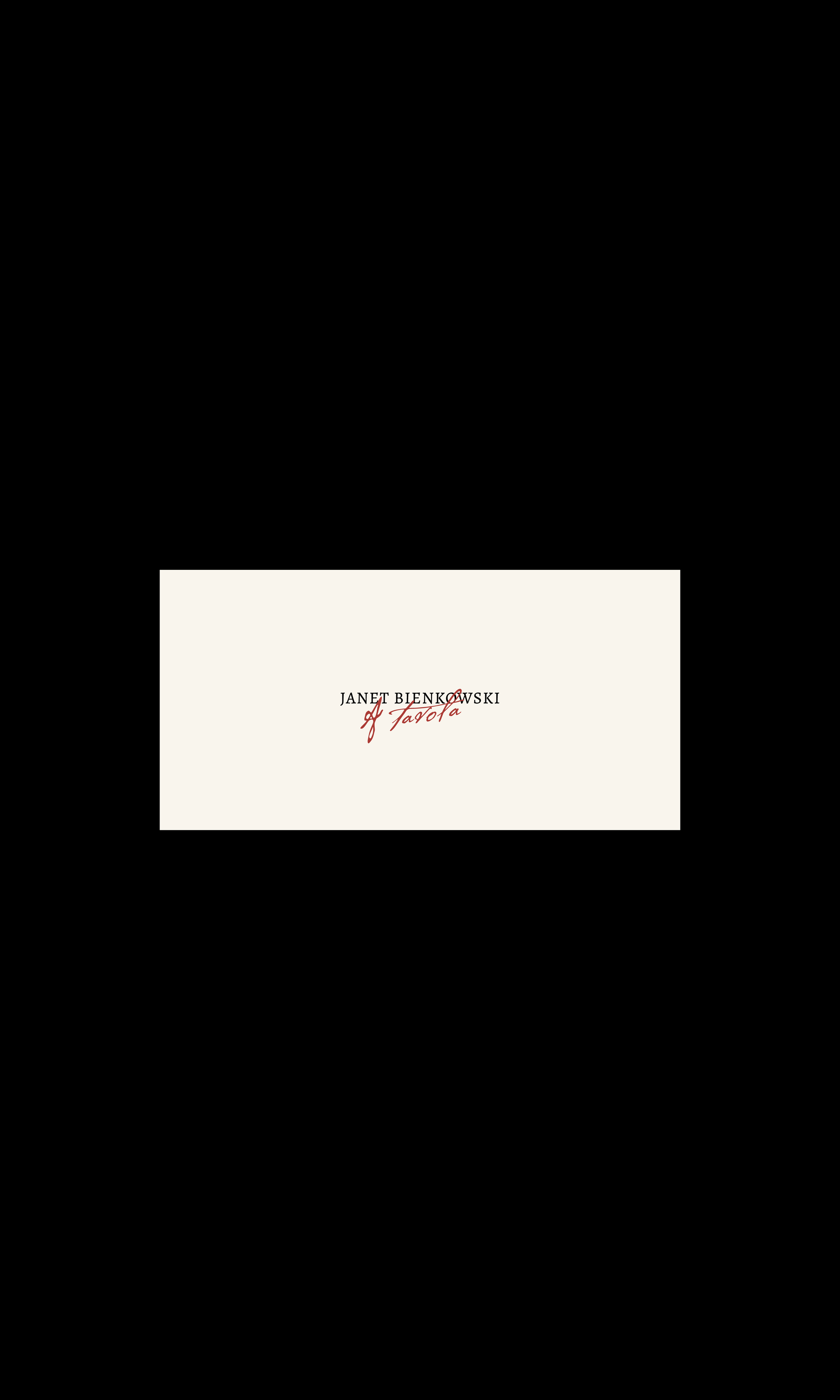 Éclat d’Ornement Place Card Template (Option B)