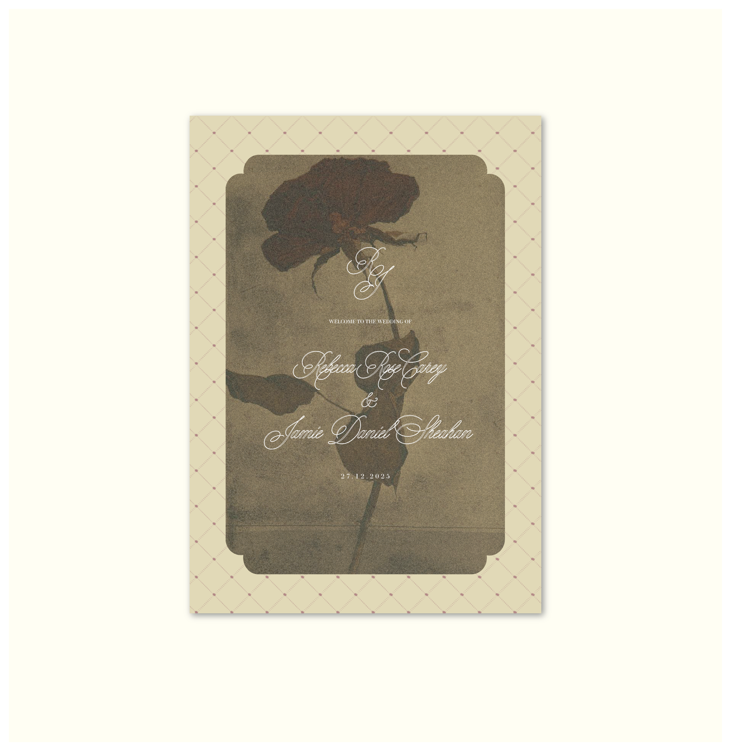 La Fleur Nouvelle Welcome Sign Template (Option A)