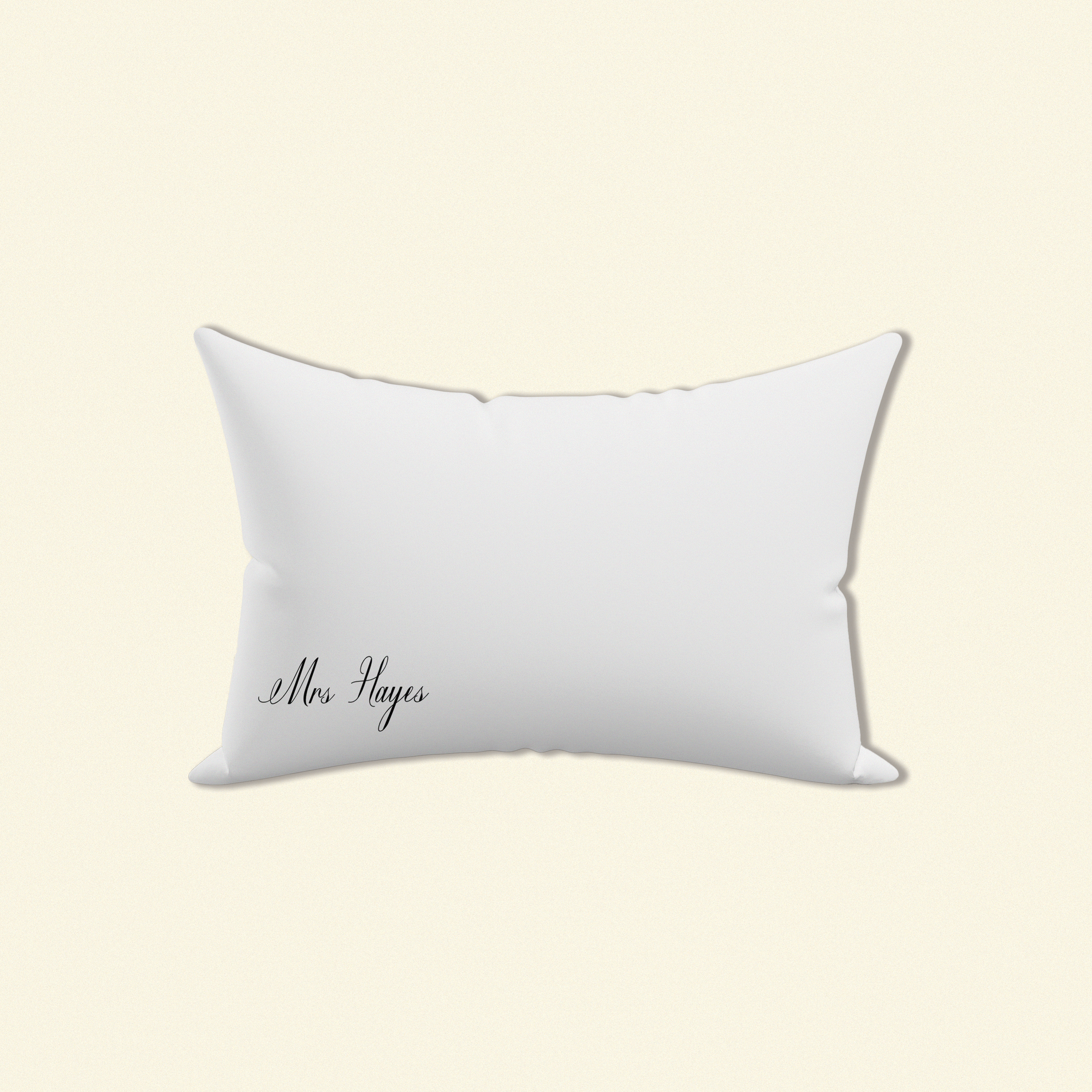 Hayes Pillowcase Template