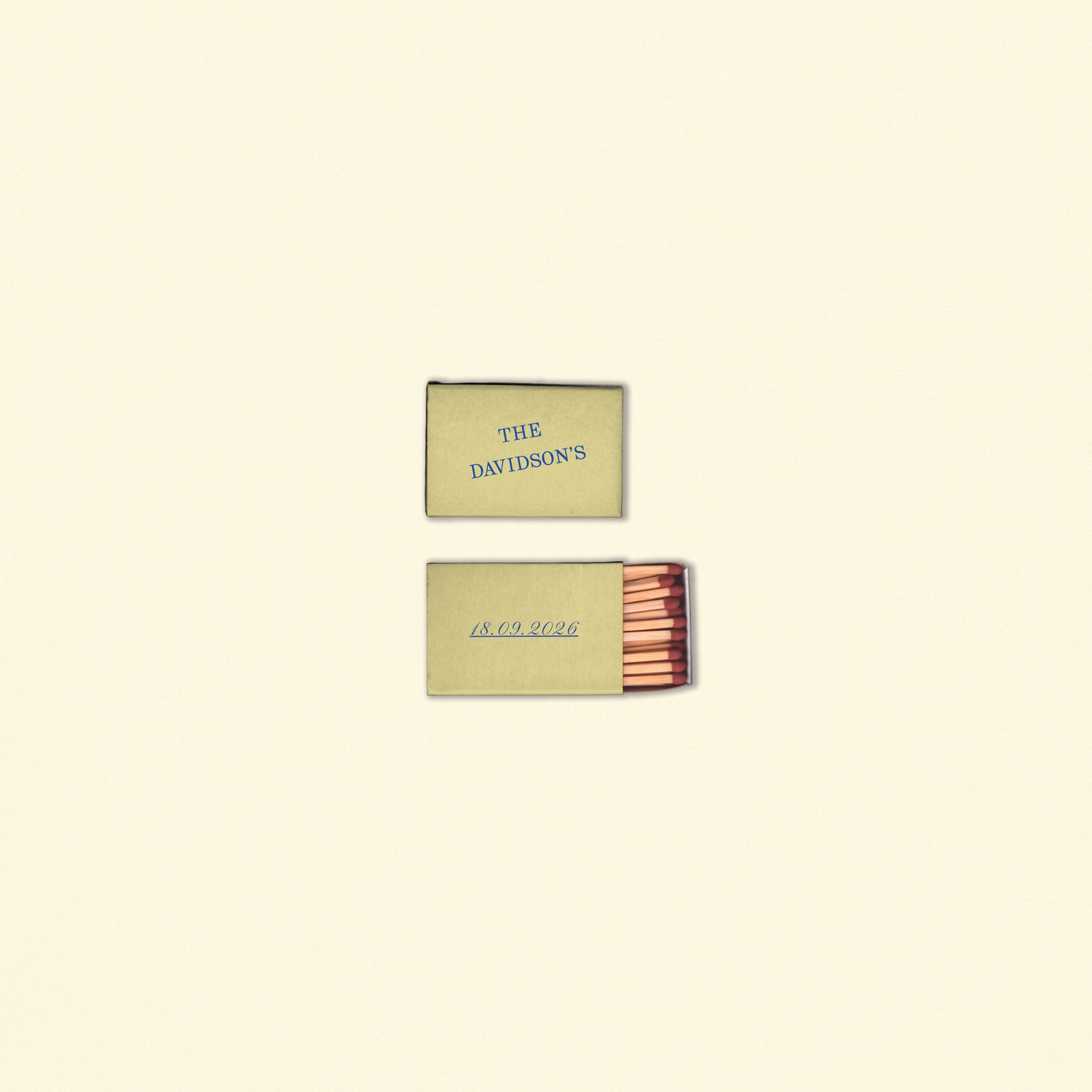 The Davidson Matchbox Template (Option B)