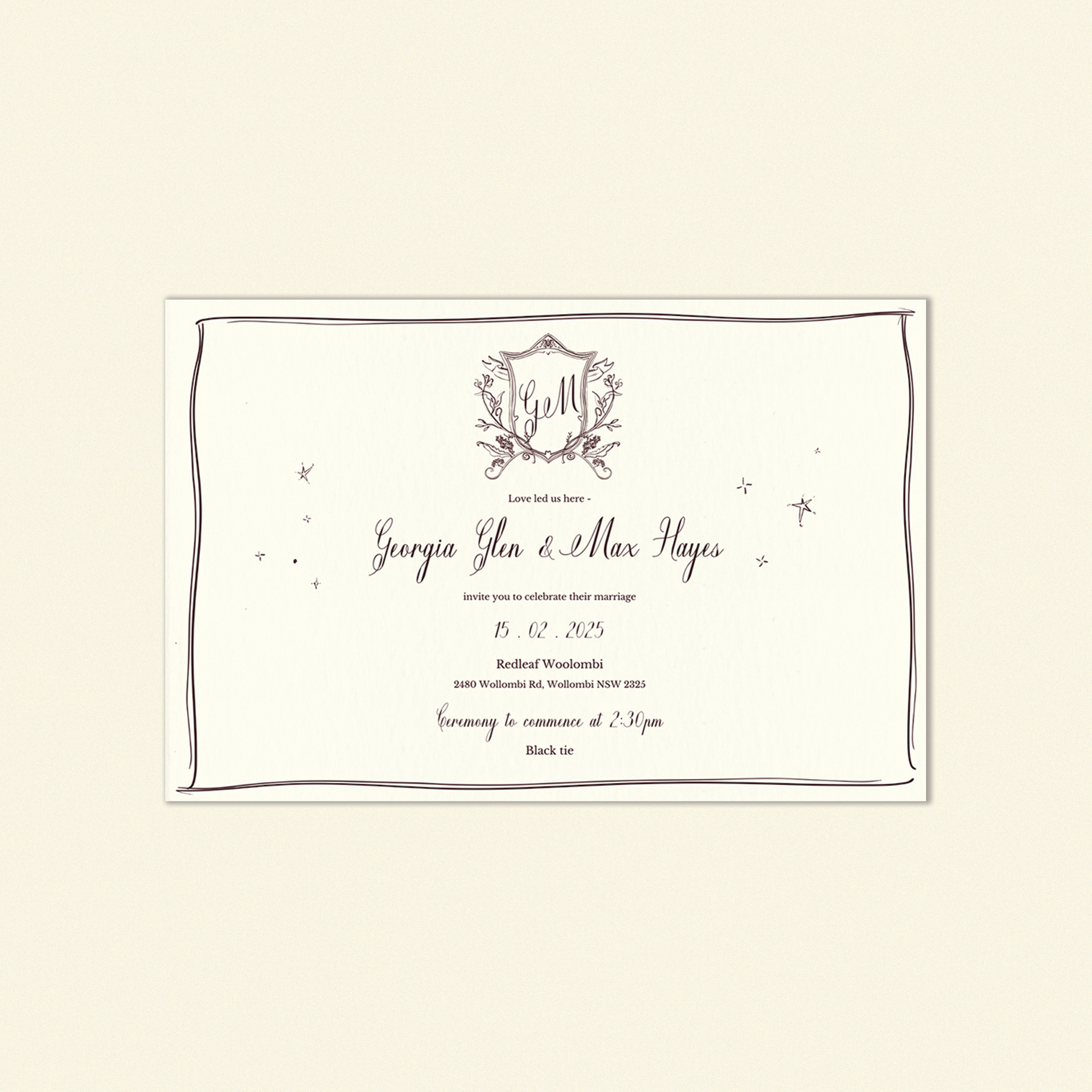 Hayes Invitation Template (Option C)