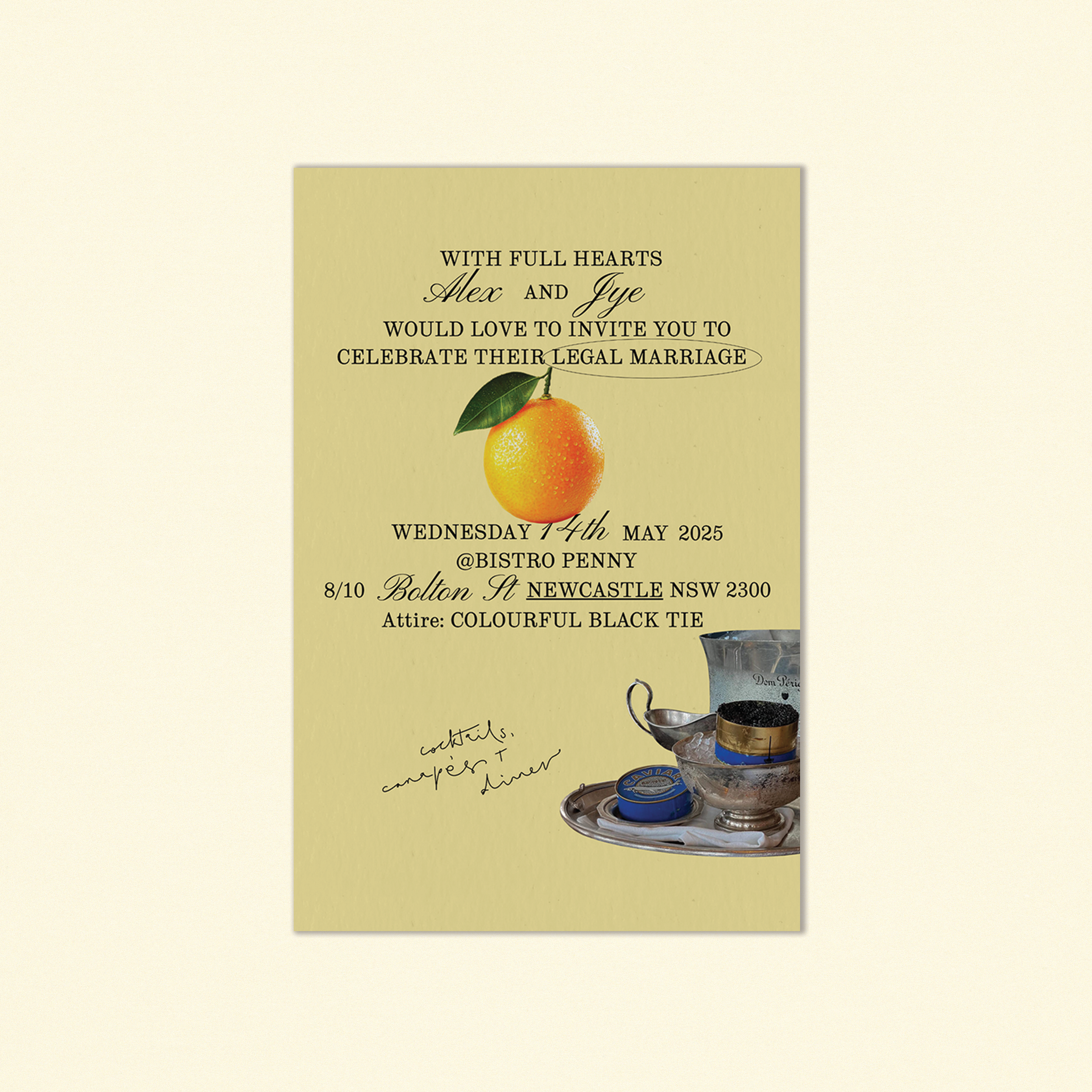 Davidson Invitation Template (Option A)