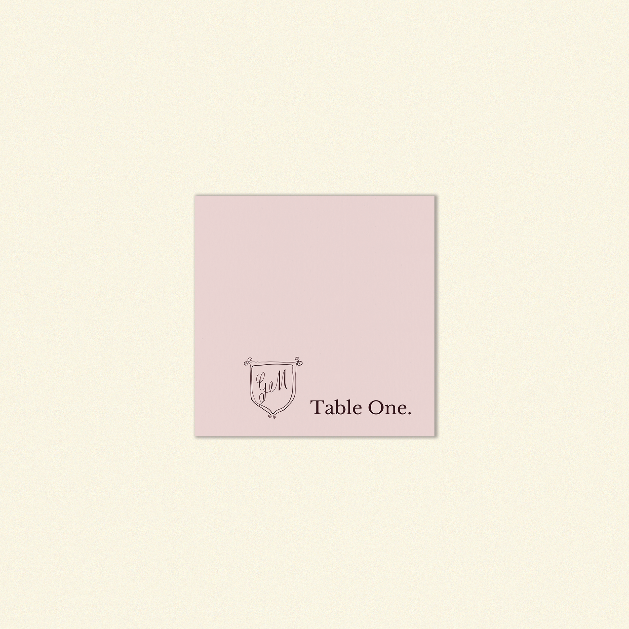 Hayes Table Number Template (Option C)