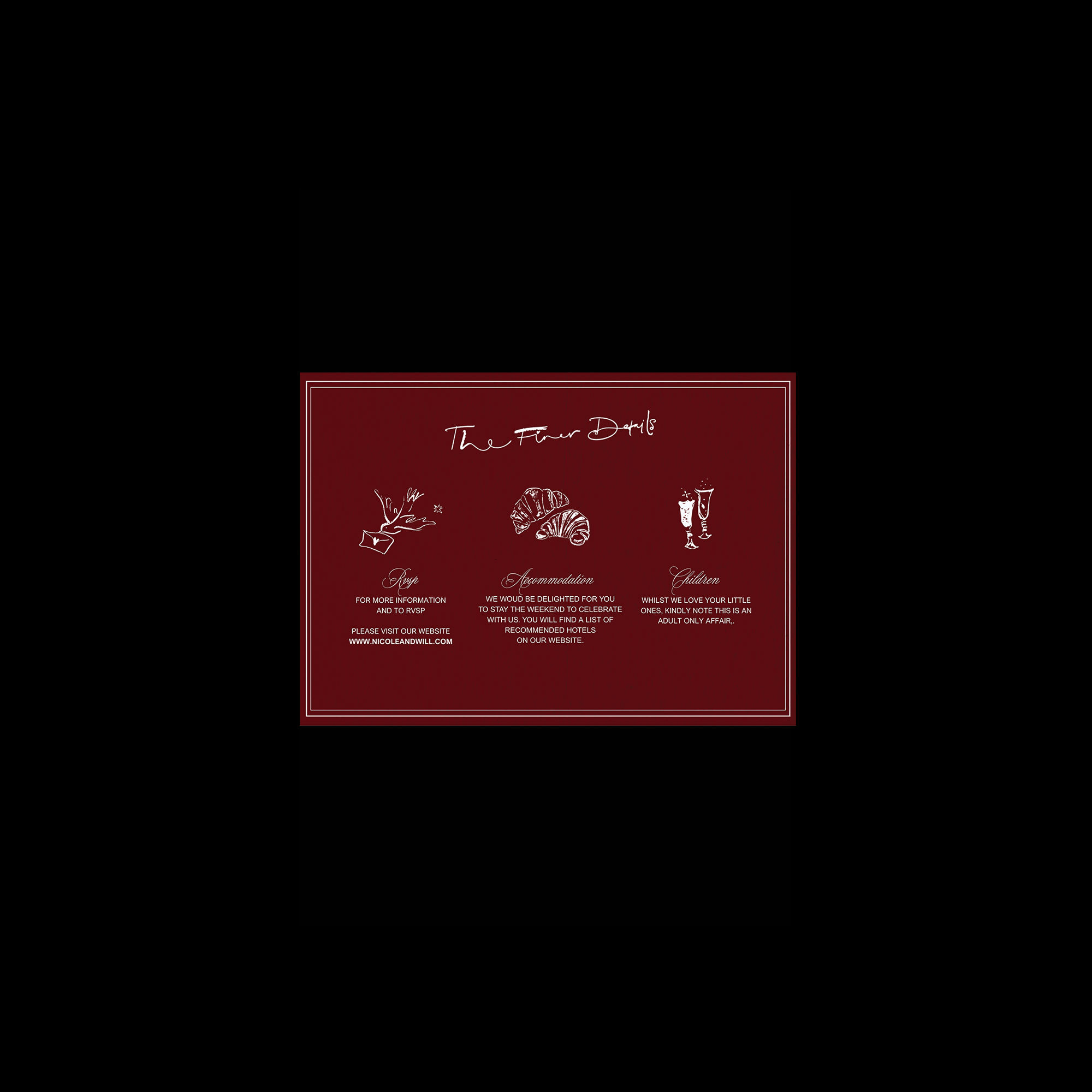 Edgar Allan Poe Finer Details Template (Option C)