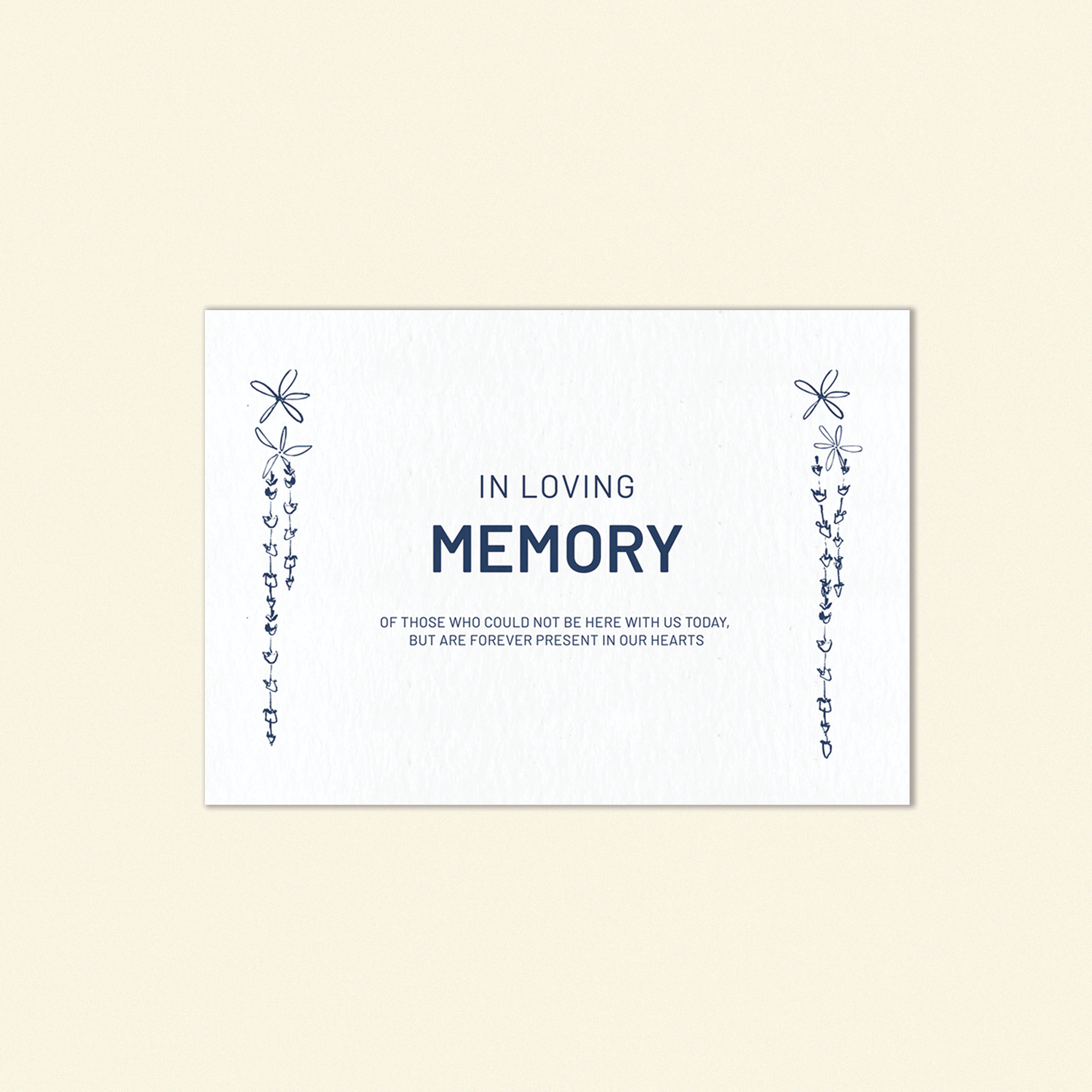 W.B Yeats Memorial Sign Template (Option A)