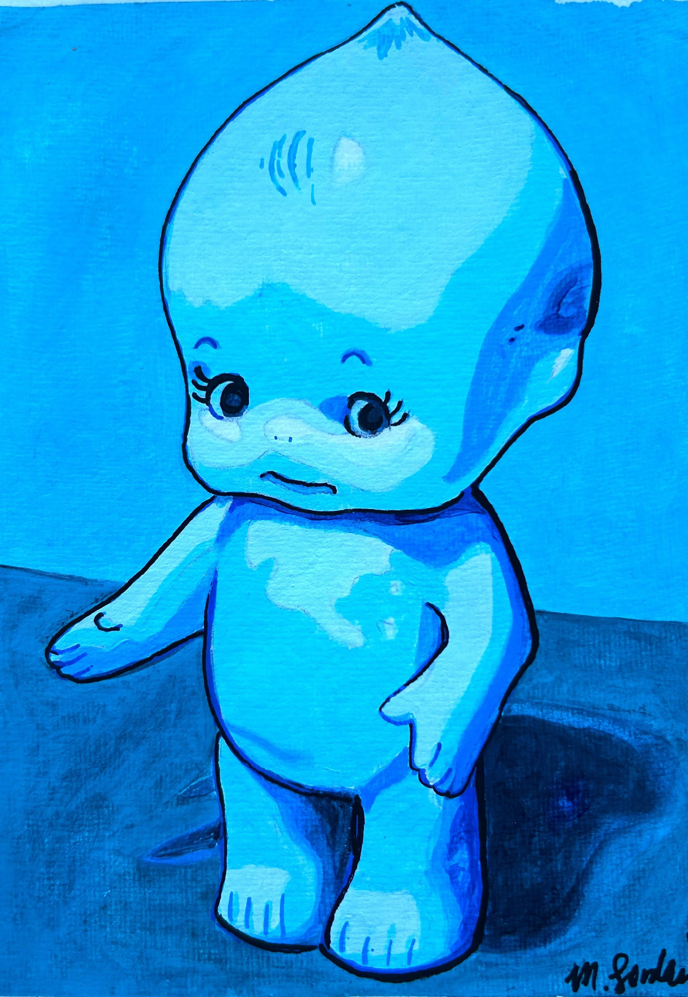 Blue Kewpie