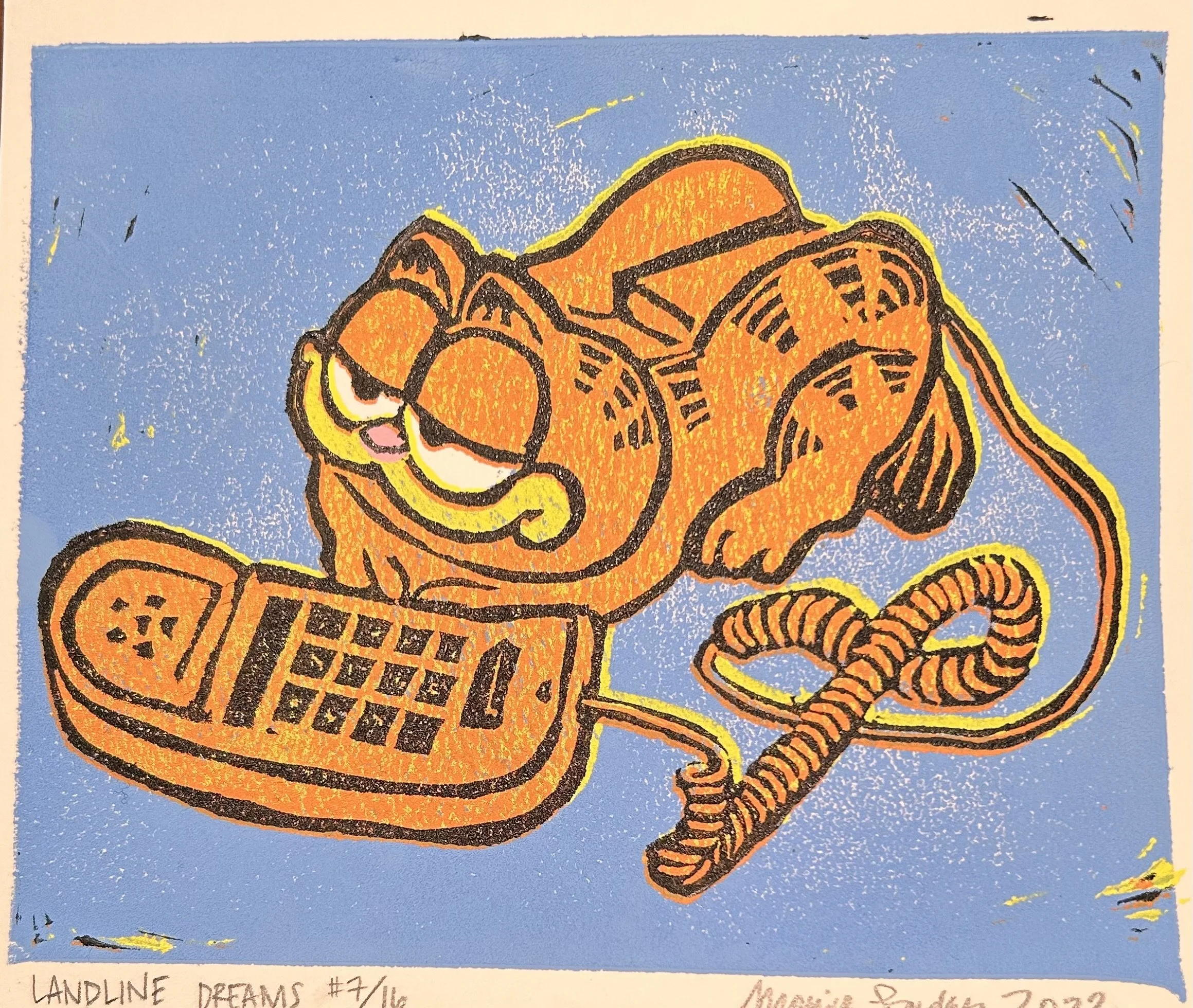 Dream Phone Garf Print