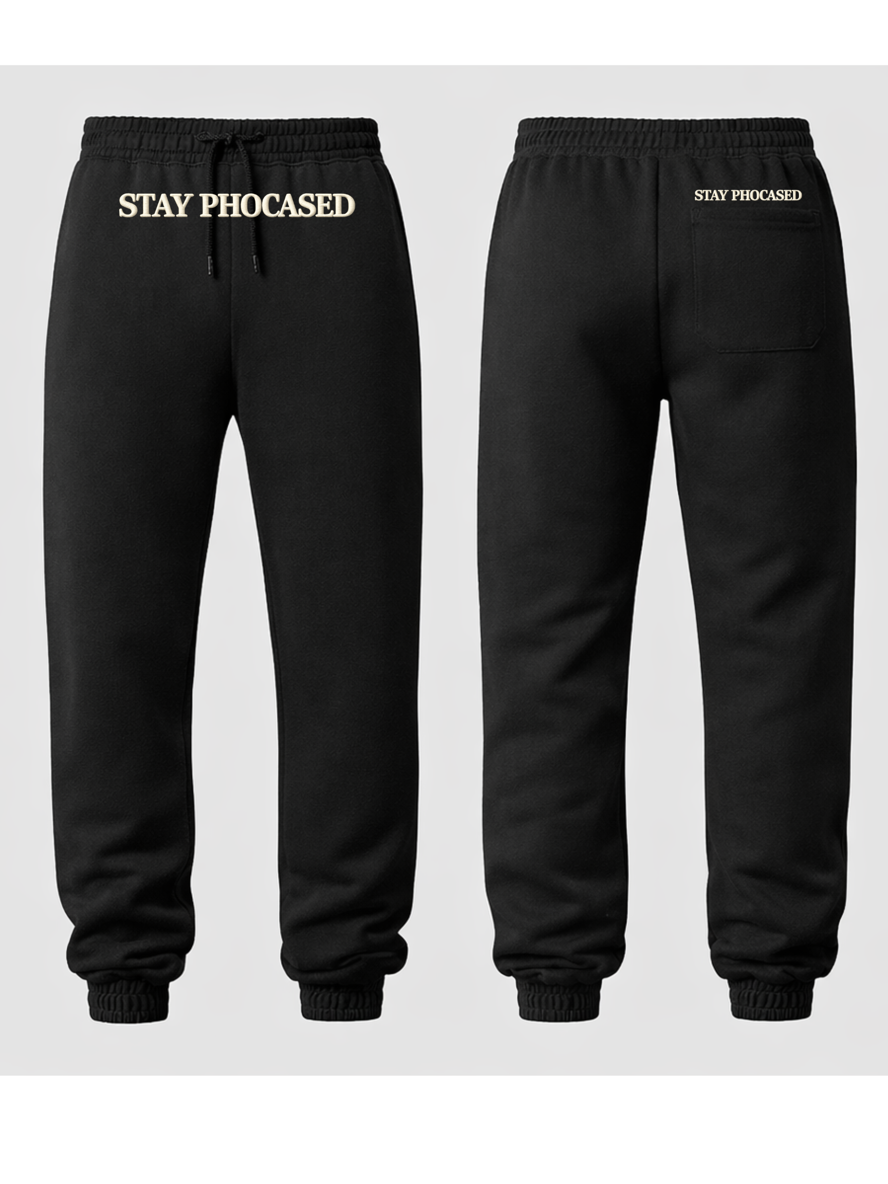 Embroidered Stay Phocased Sweatpants