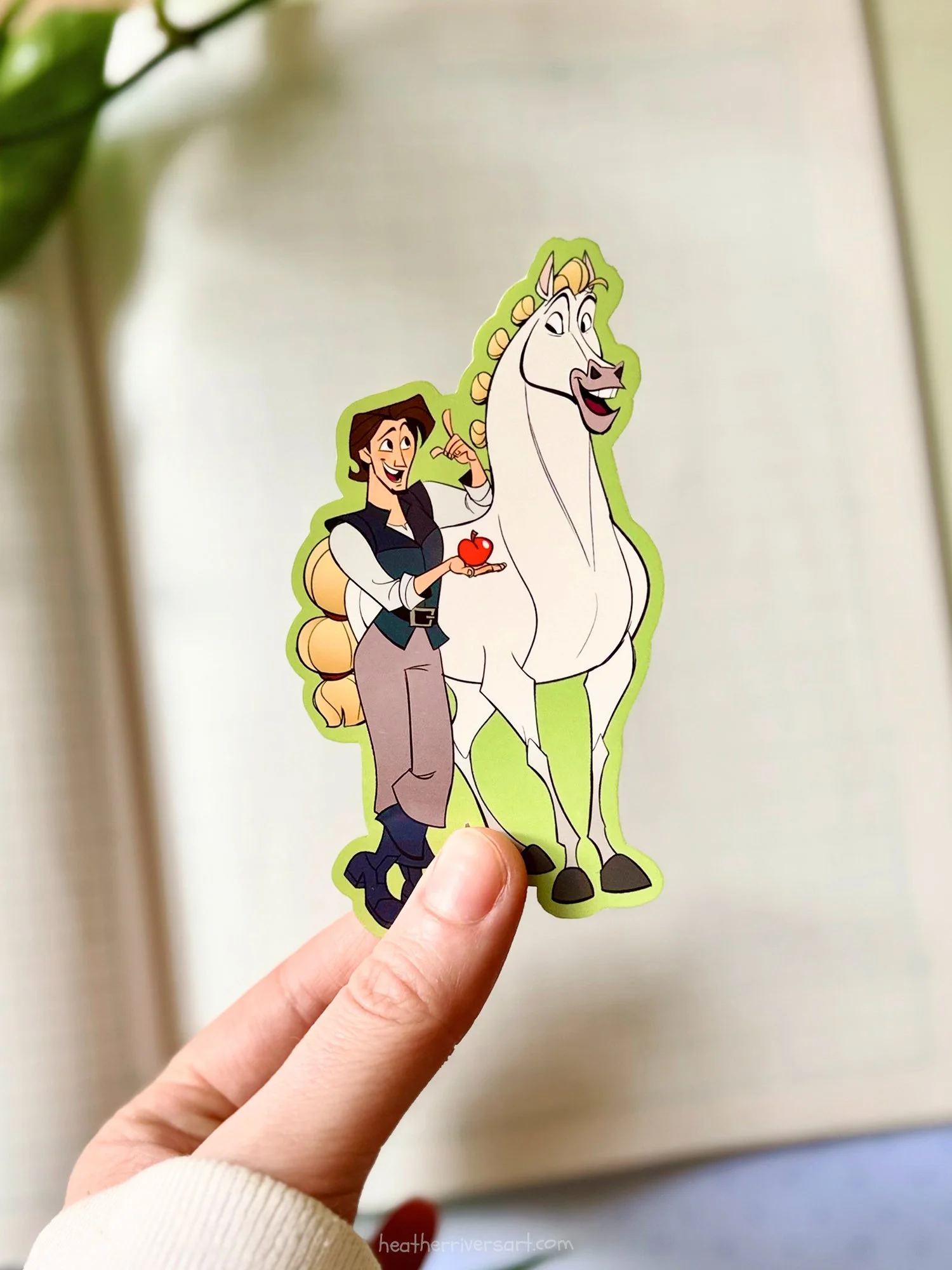 Dynamic Duo Die-Cut Sticker