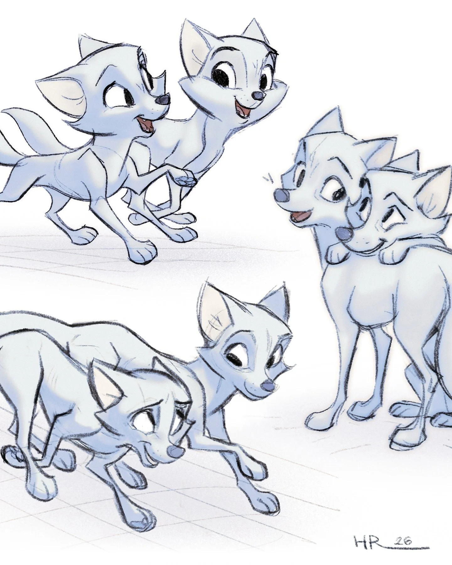 Had coffee wayyy after my cutoff and couldn&rsquo;t sleep haha, so i sketched these little guys. 💙 I feel like I haven&rsquo;t been drawing much since I&rsquo;ve been reworking my website and getting my shop ready, so this was nice. ☺️

#sketches #f