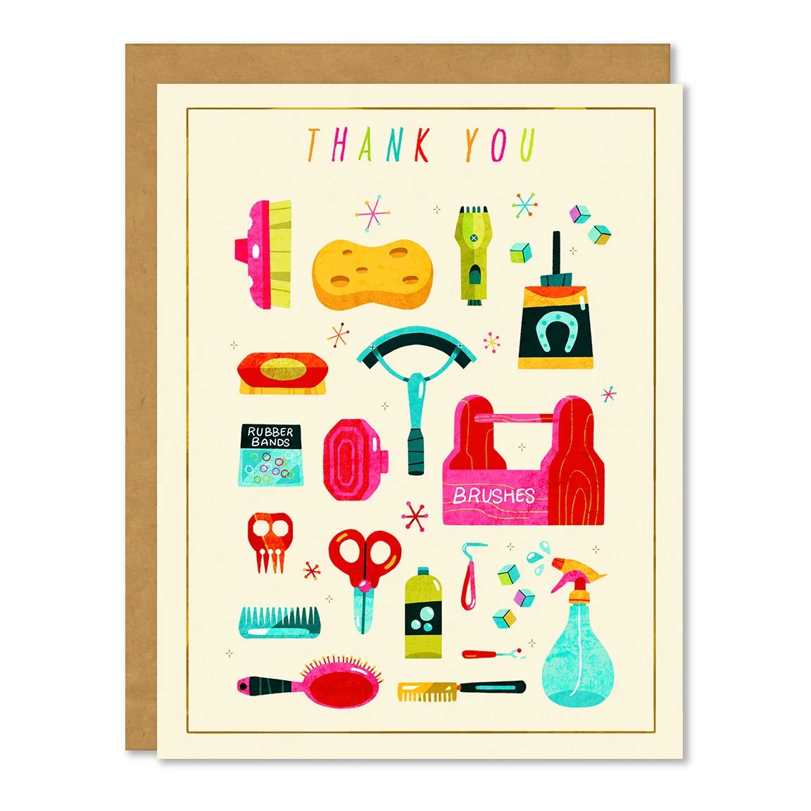 Grooming Kit - Thank You Card