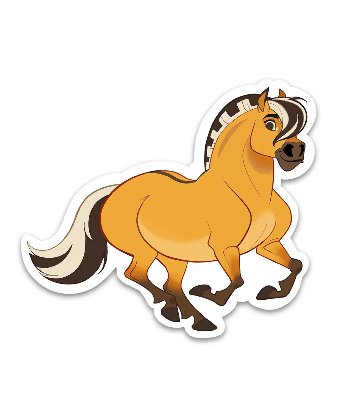 Norwegian Fjord Die-Cut Sticker