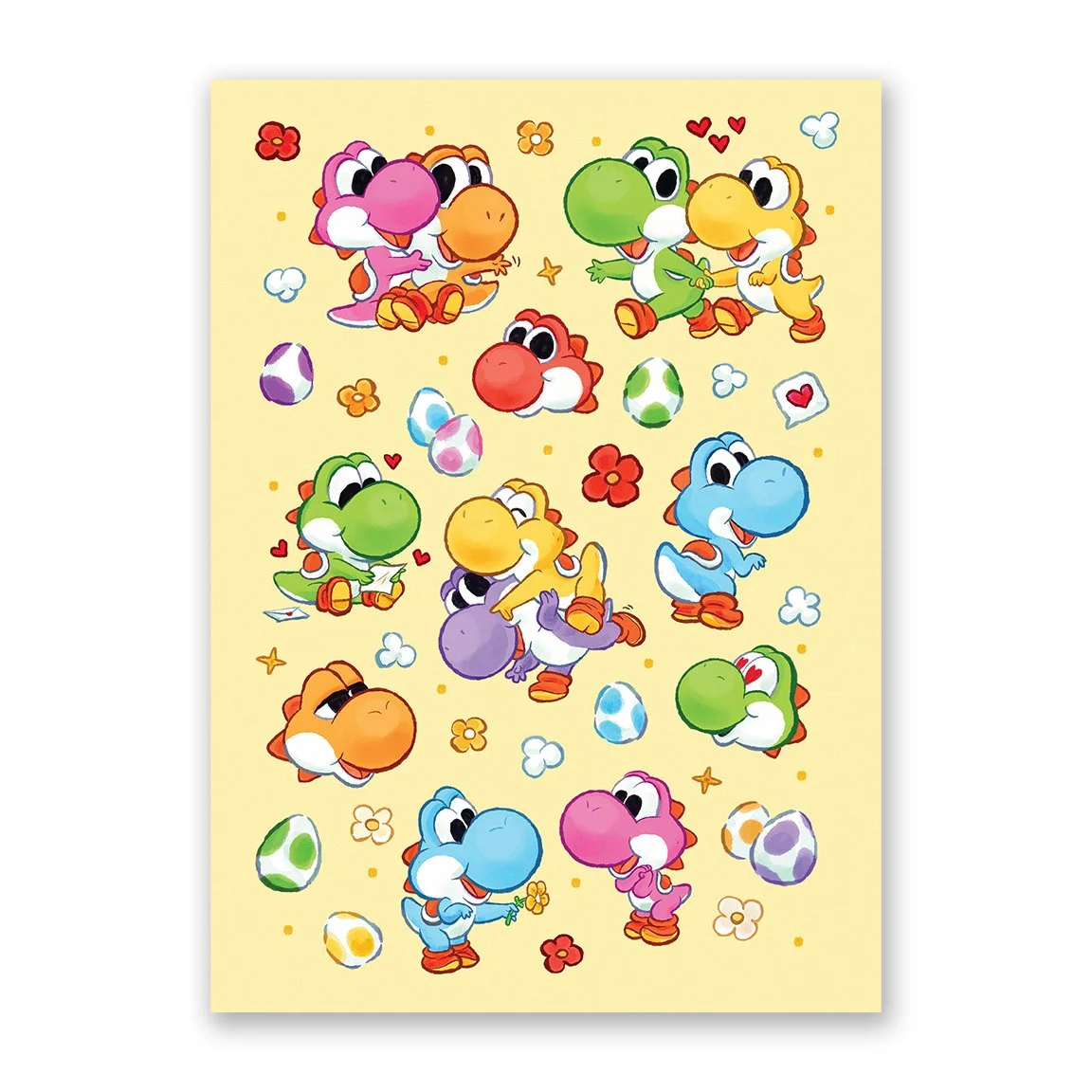 Dino Couples Mini Print