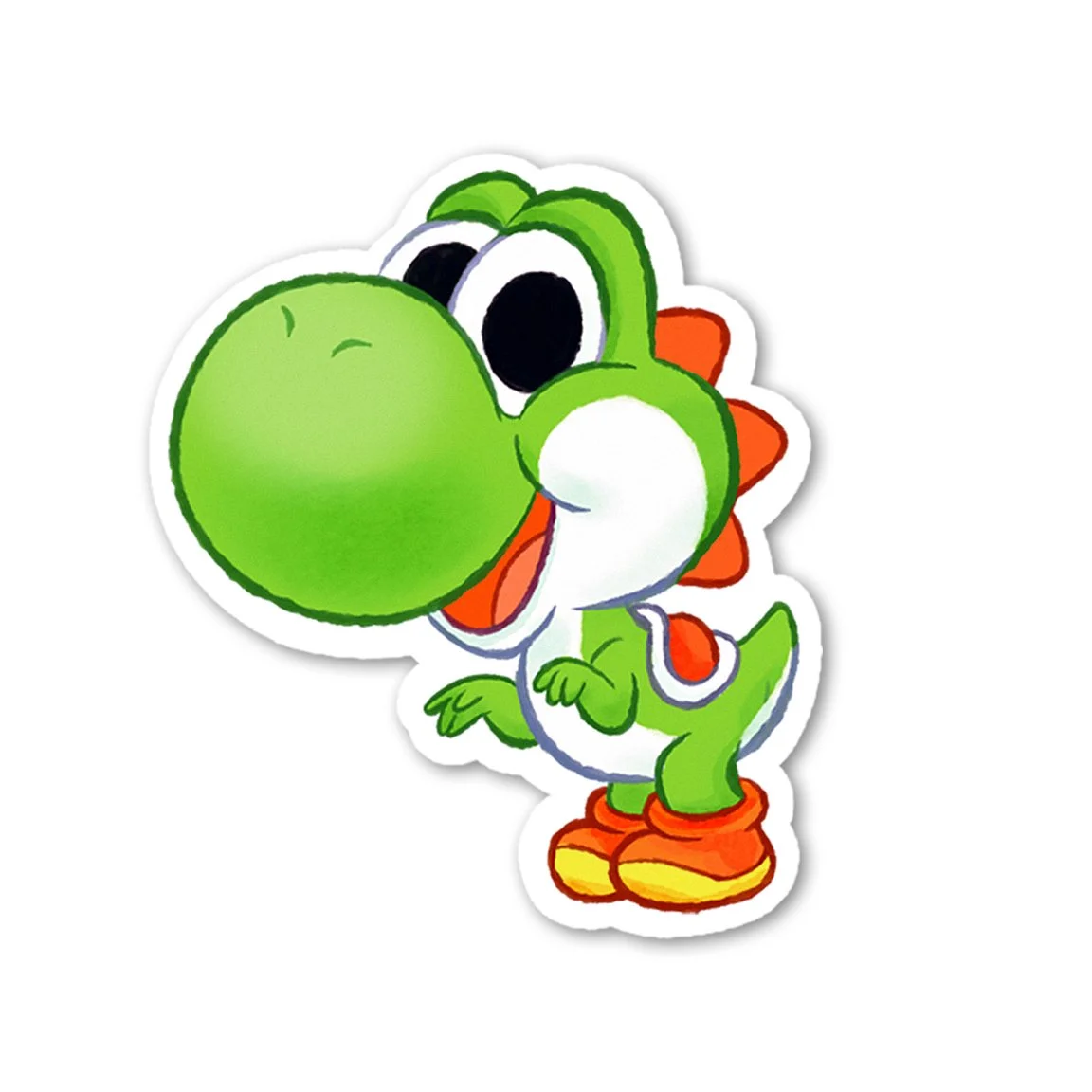 Green Dino Sticker