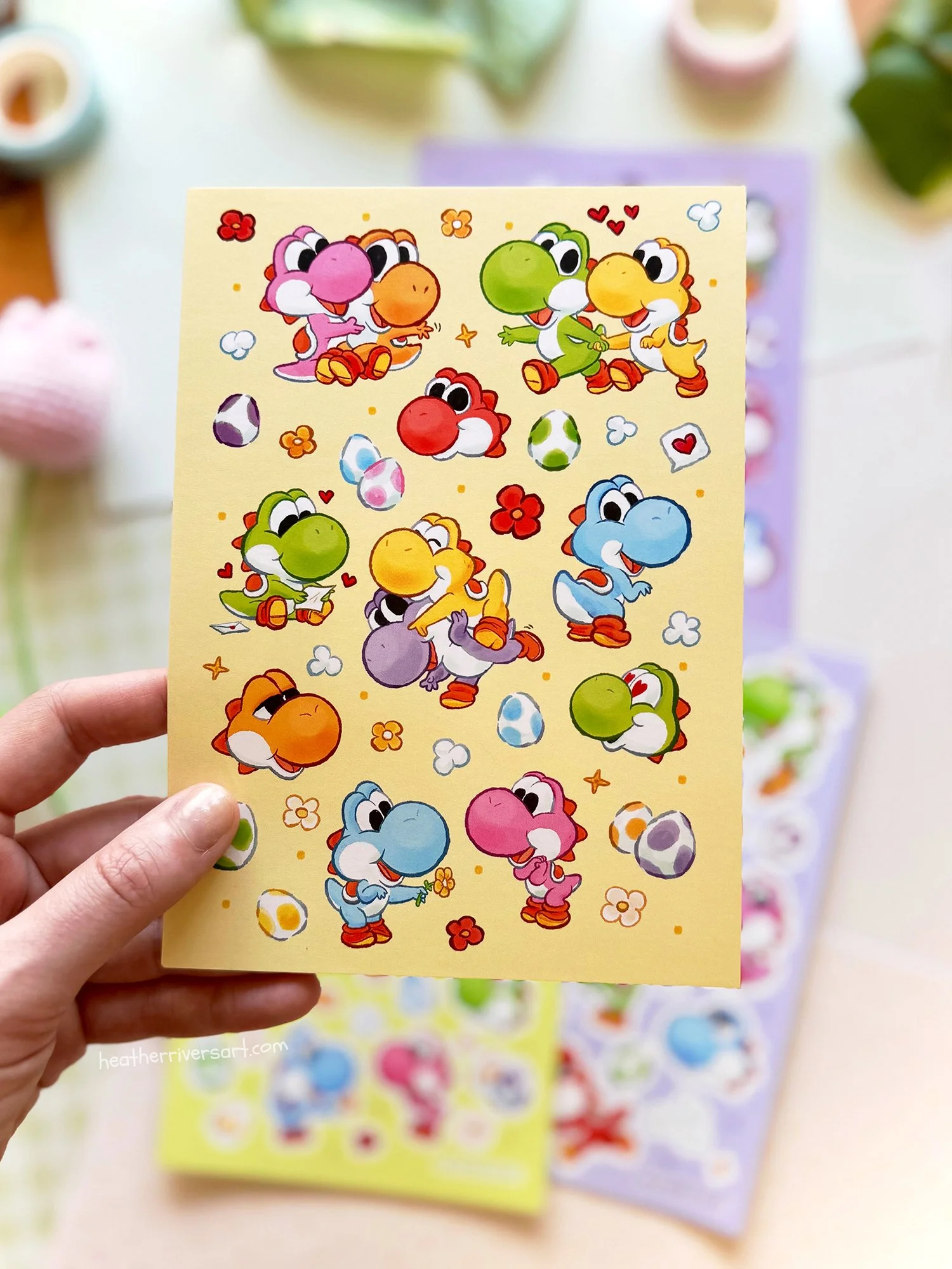 Dino Couples Mini Print